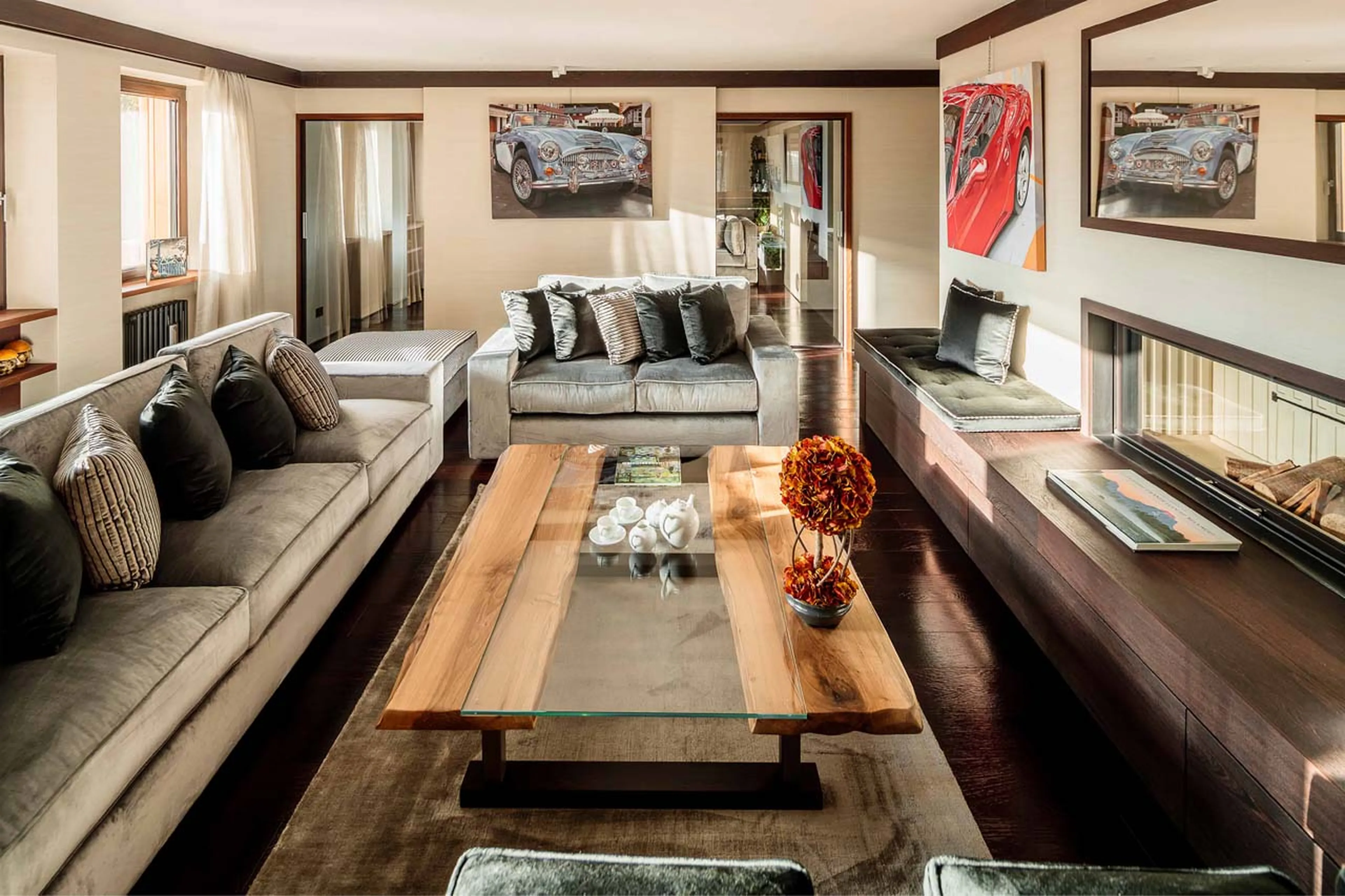 Living area at Chalet LV | 02 in Cortina