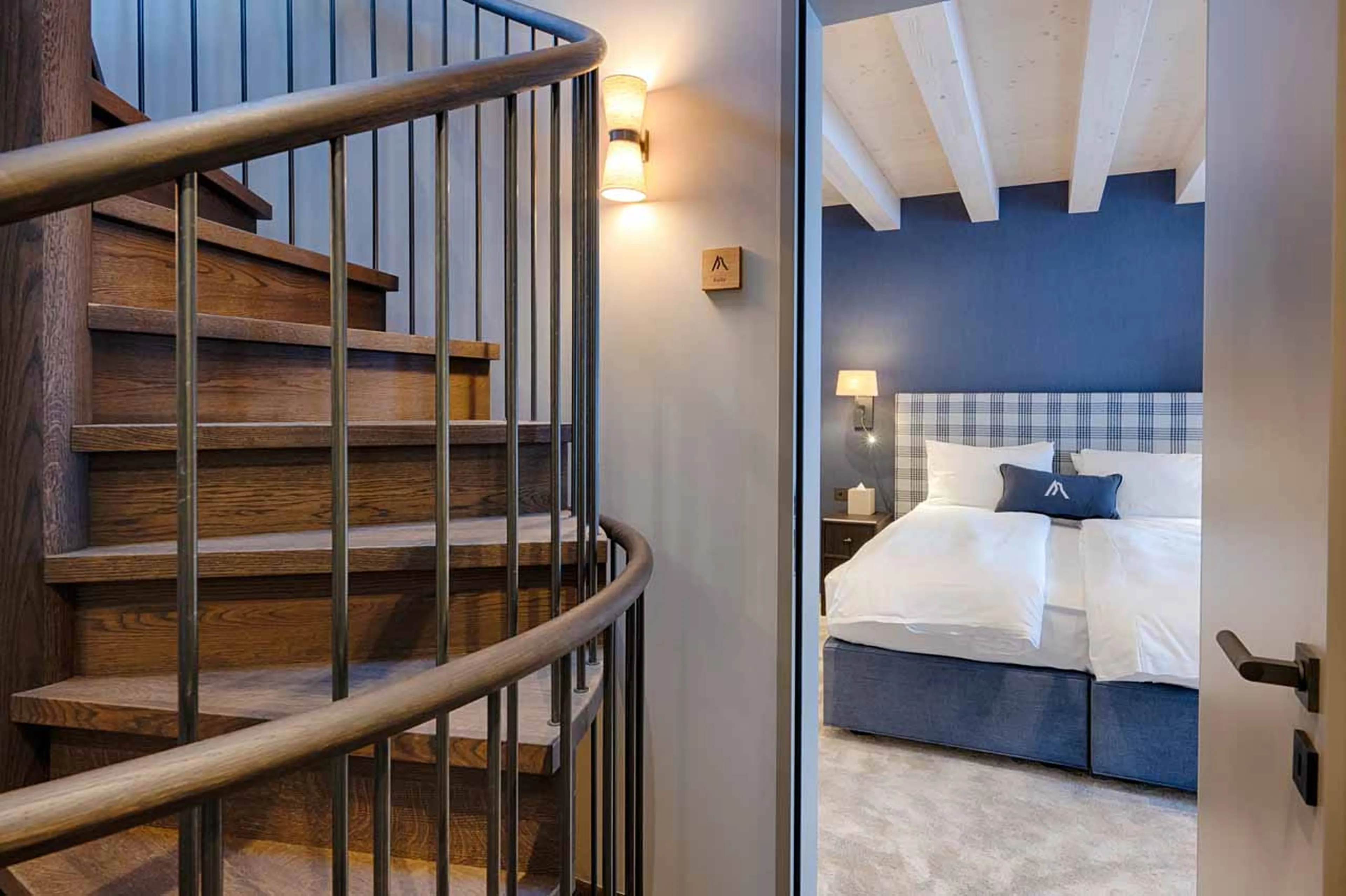 Bedroom 2 at Lyskamm Lodge in Zermatt