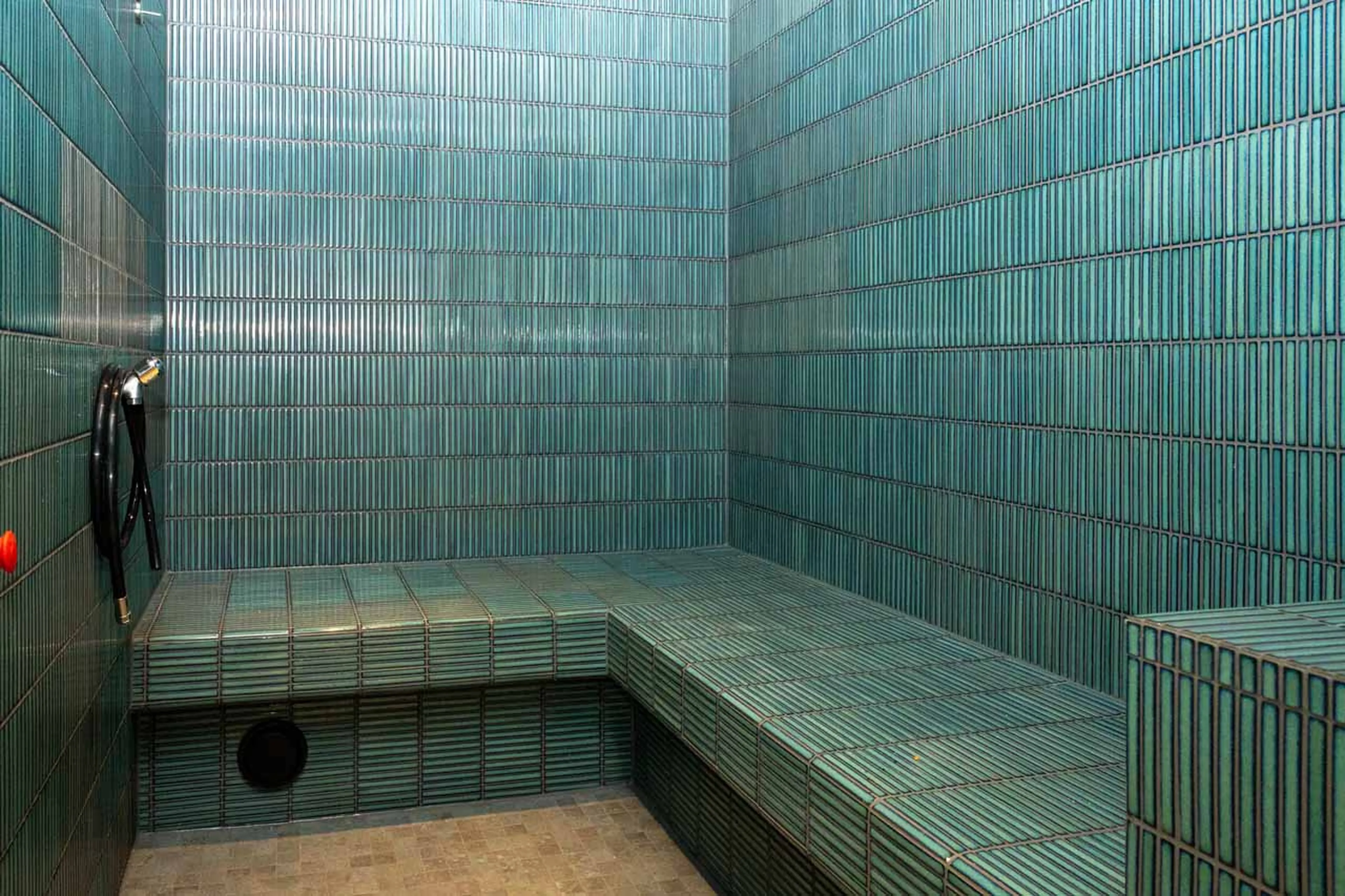Spa steam room at Lyskamm Lodge in Zermatt