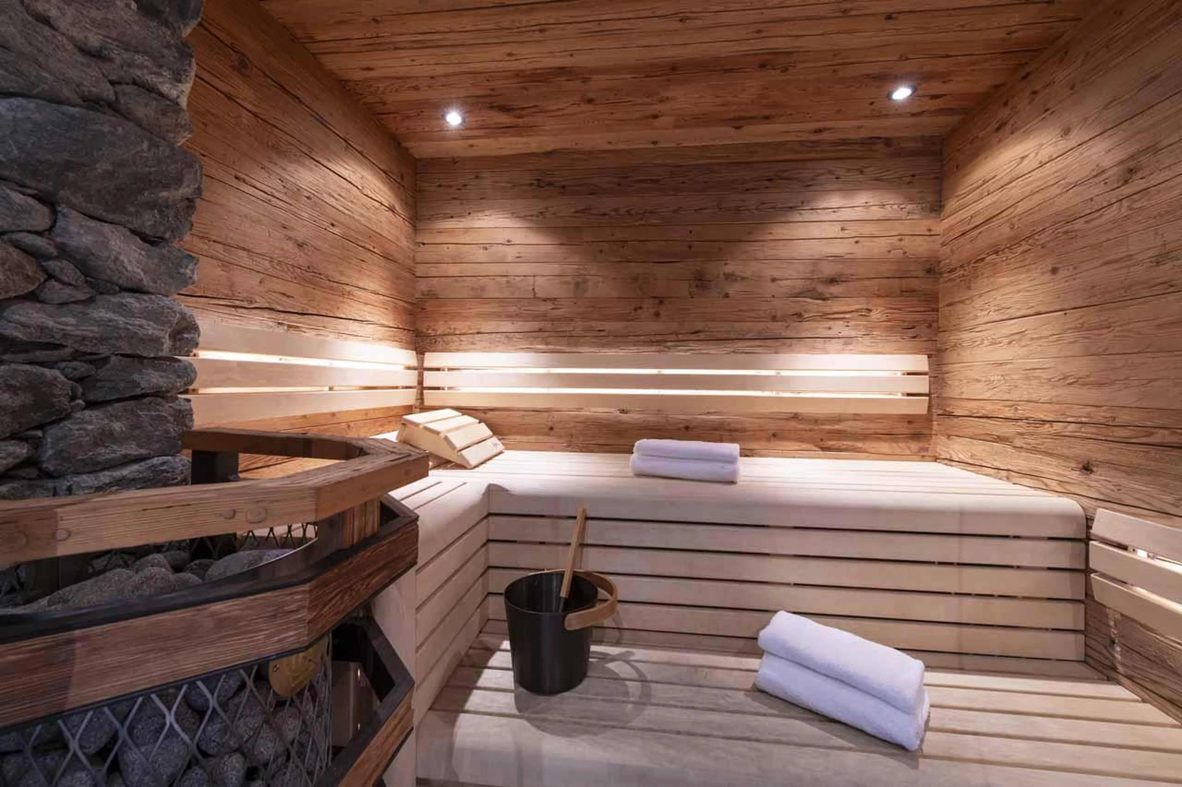 Sauna at Marmotte Penthouse in Verbier