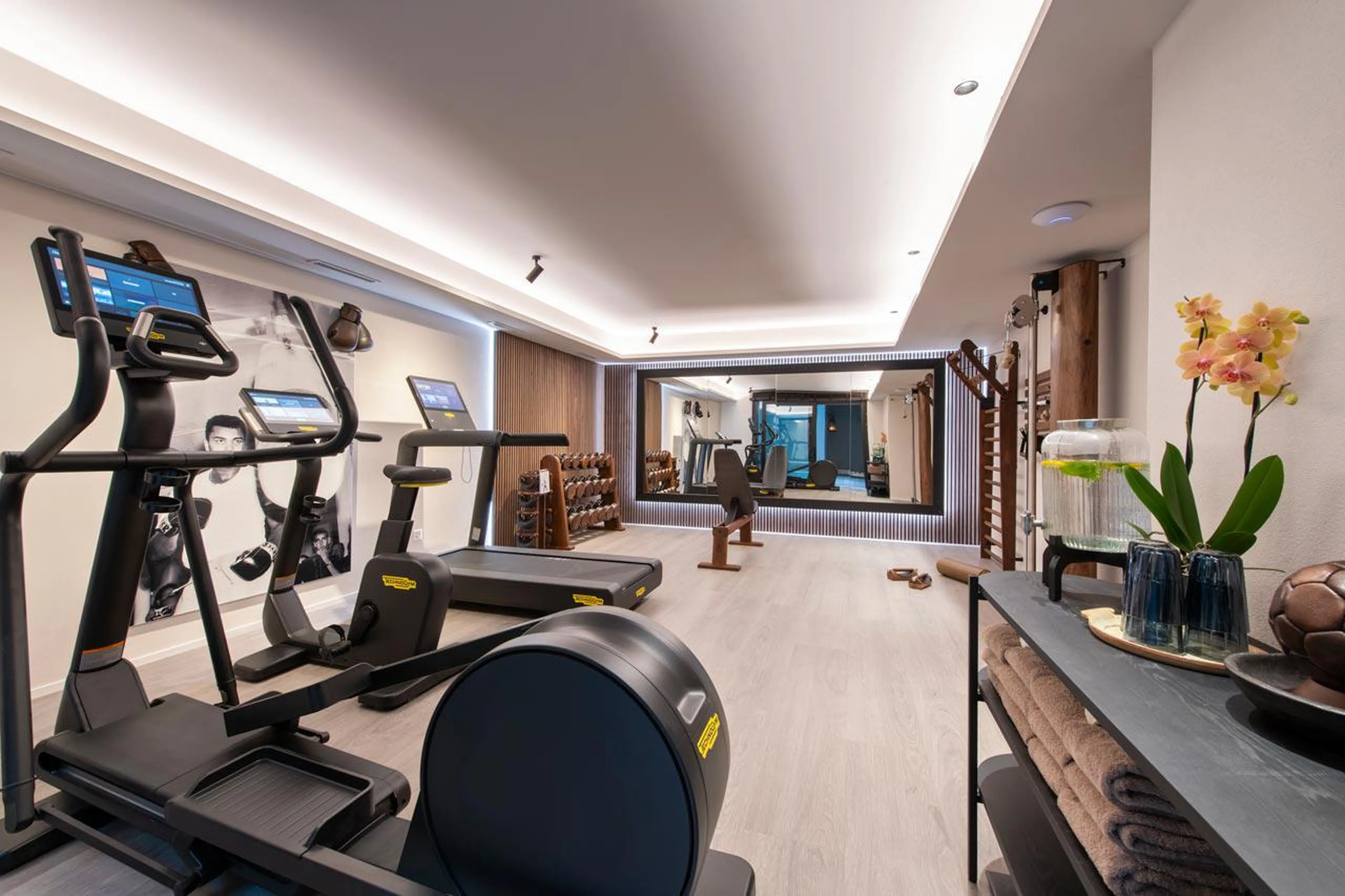 Gym in Matterhorn Penthouse, Zermatt