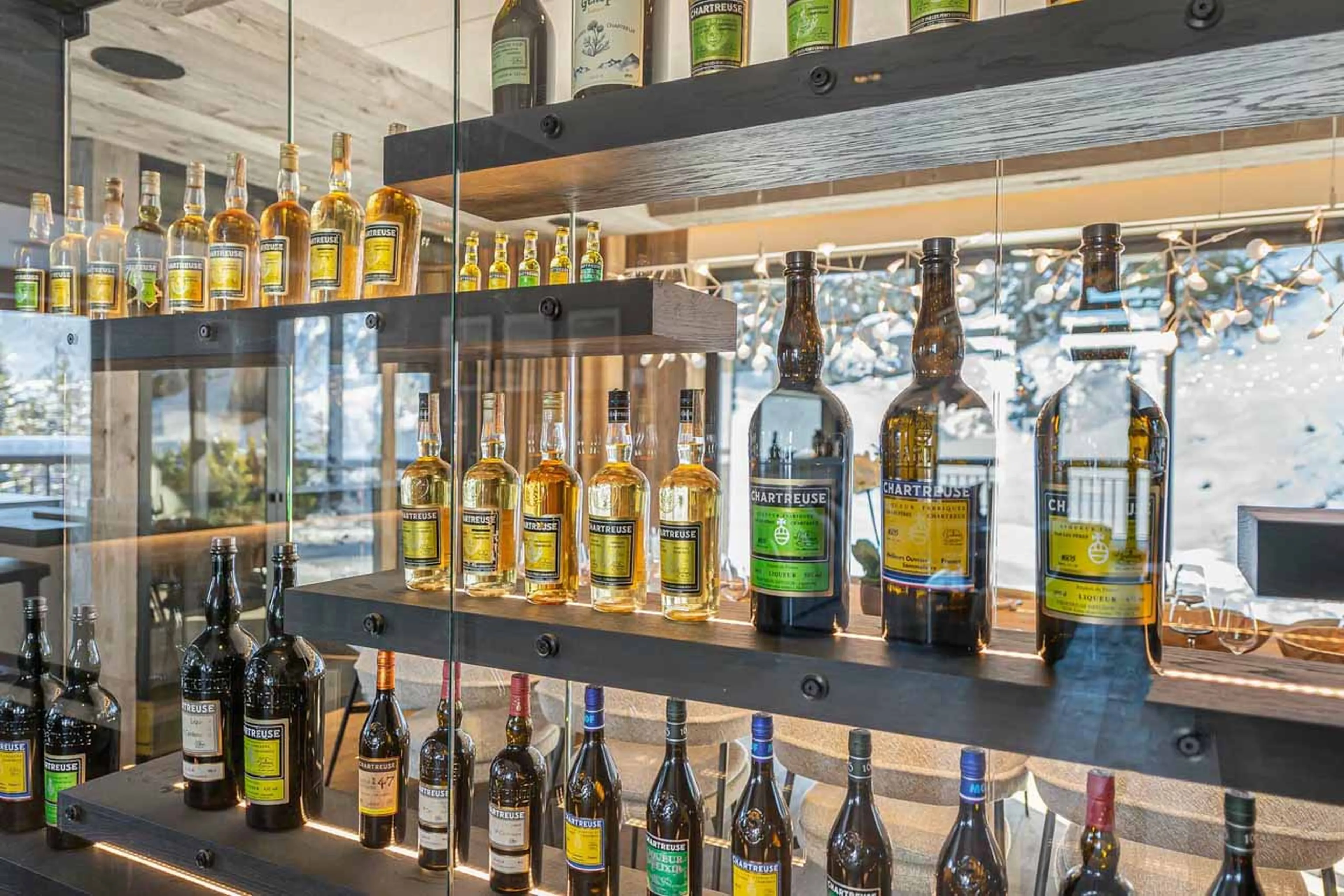 Bar at Chalet White Sand in Courchevel 1550