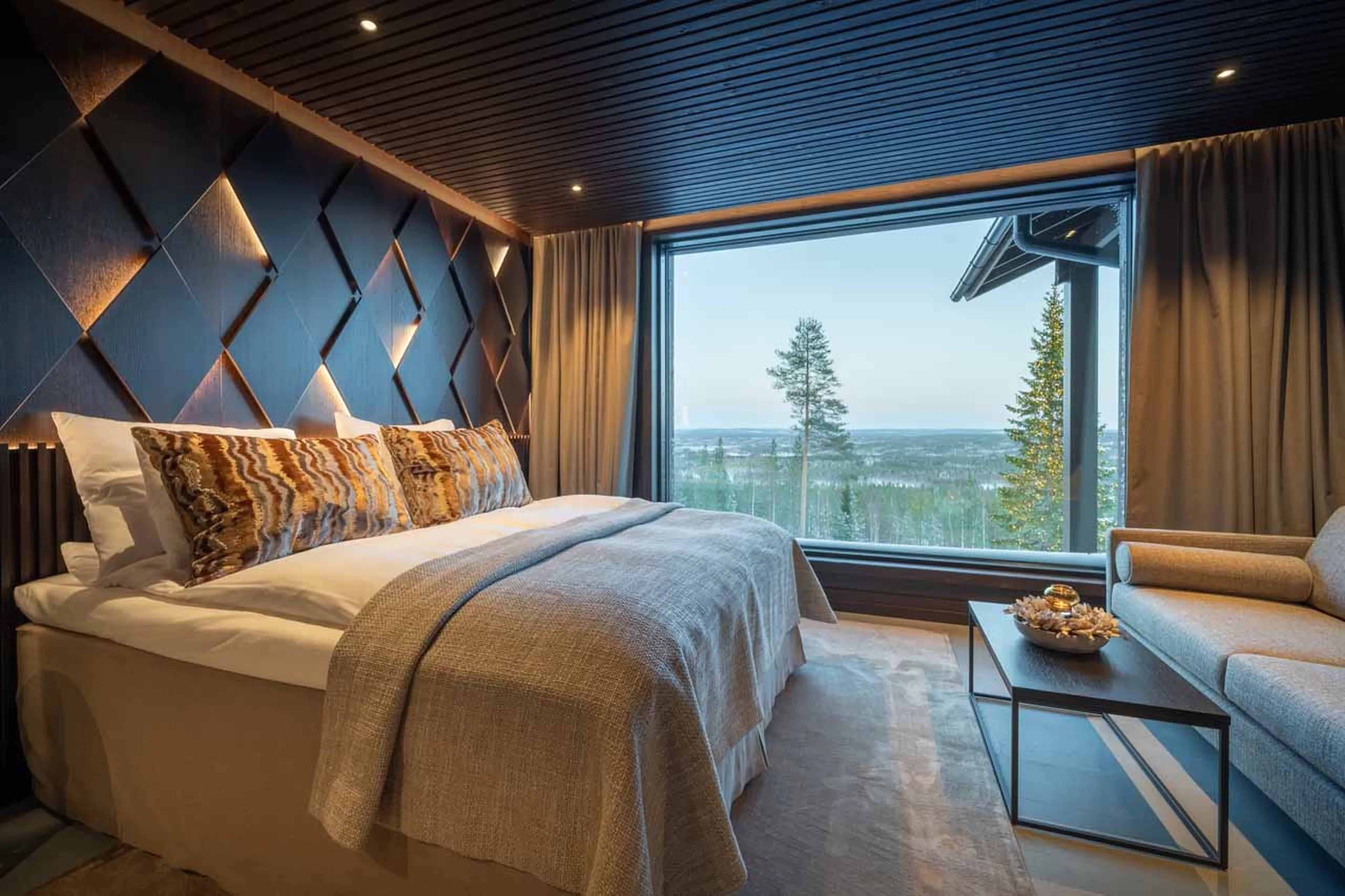 Bedroom 2 at Octola II Lodge in Finland