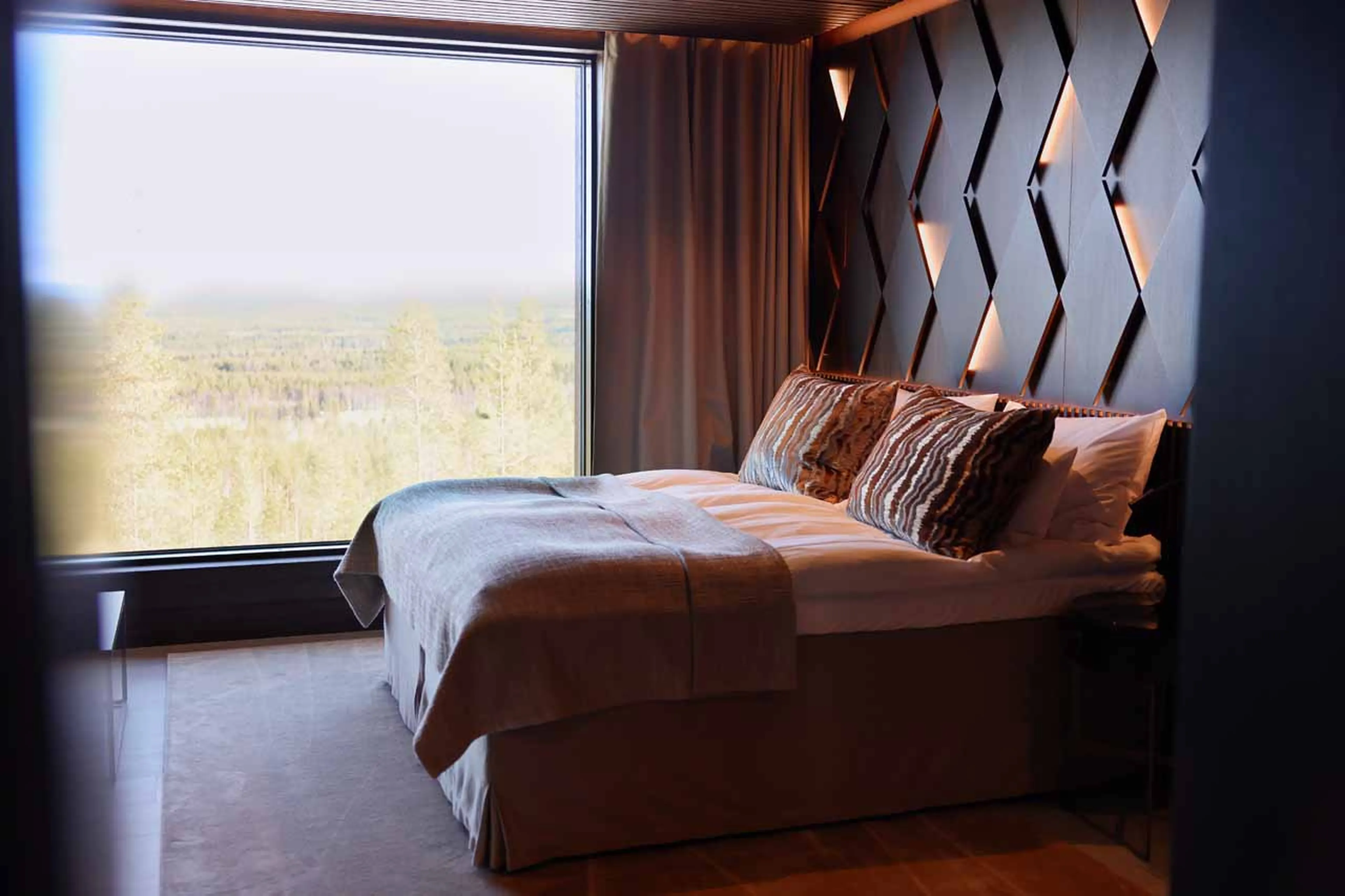 Bedroom 3 at Octola II Lodge in Finland