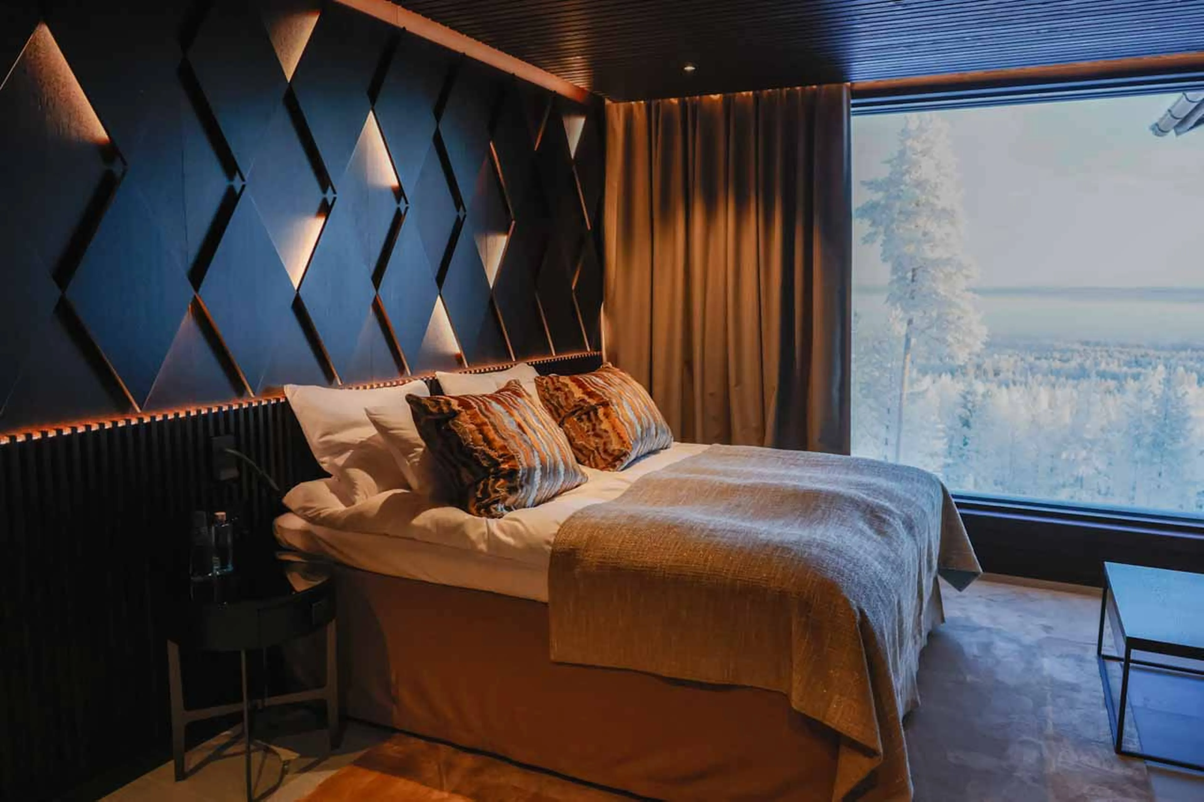 Bedroom 4 at Octola II Lodge in Finland