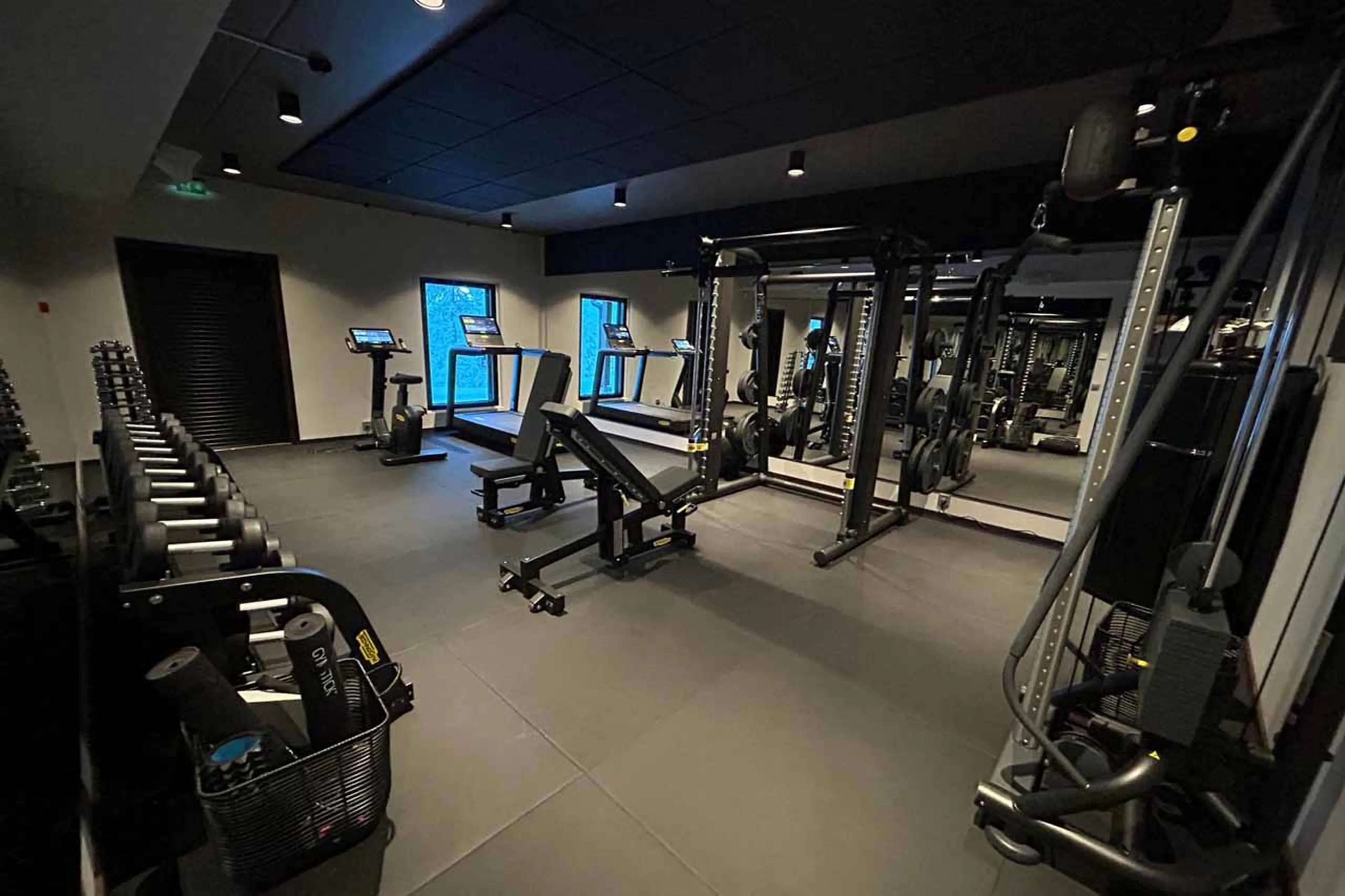 Gym at Octola II Lodge in Finland