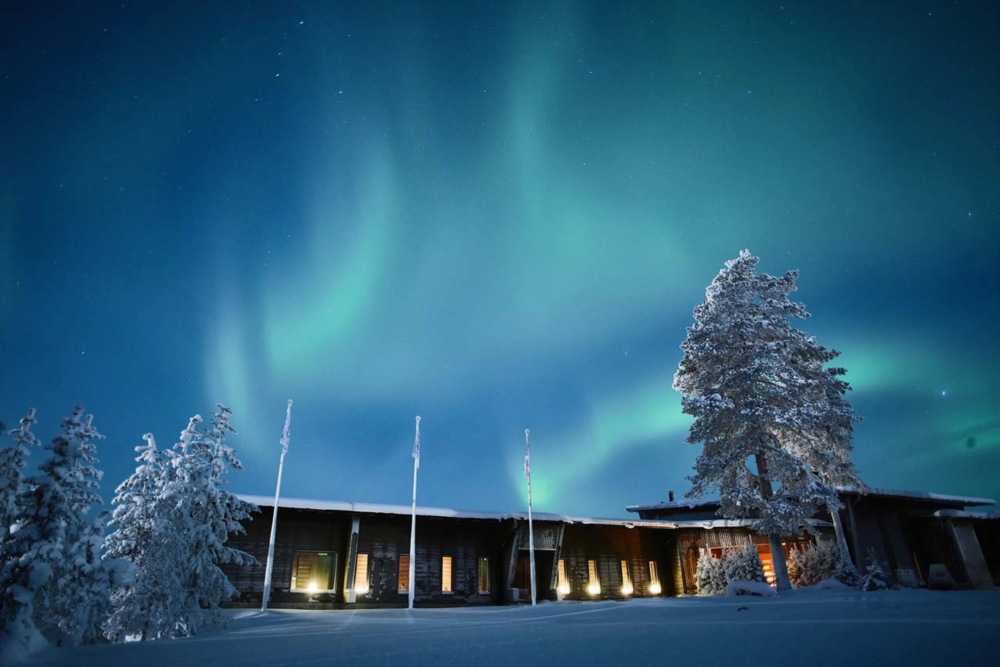 Exterior of Octola Private Wilderness in Finland