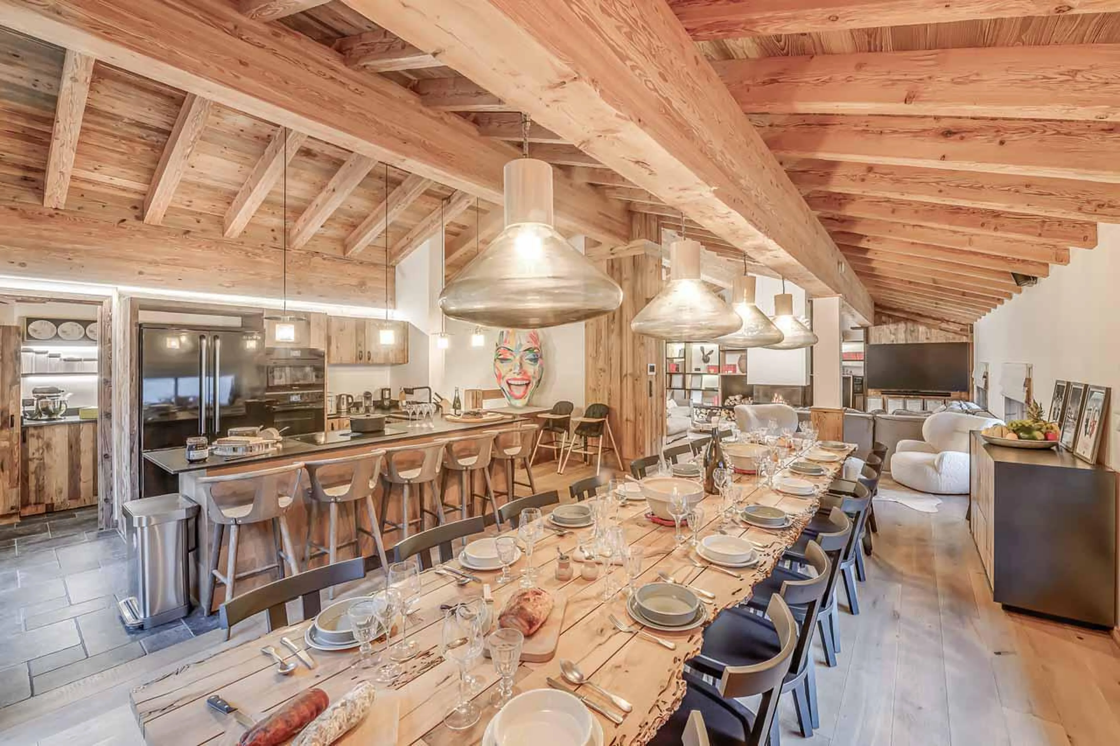 Dining area in Chalet Casa San Bernardo