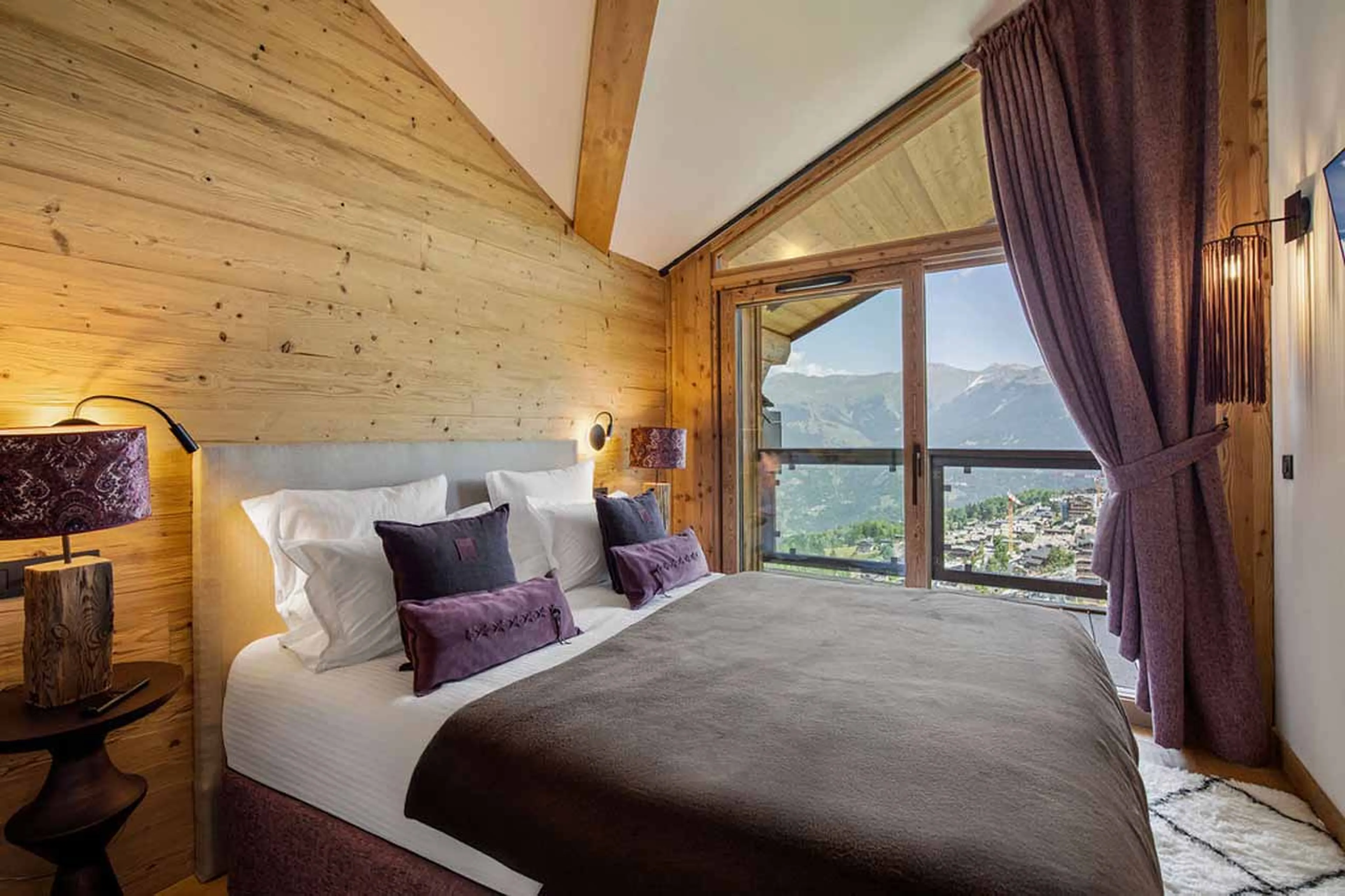 Bedroom 1 at Penthouse Astral in Courchevel 1650
