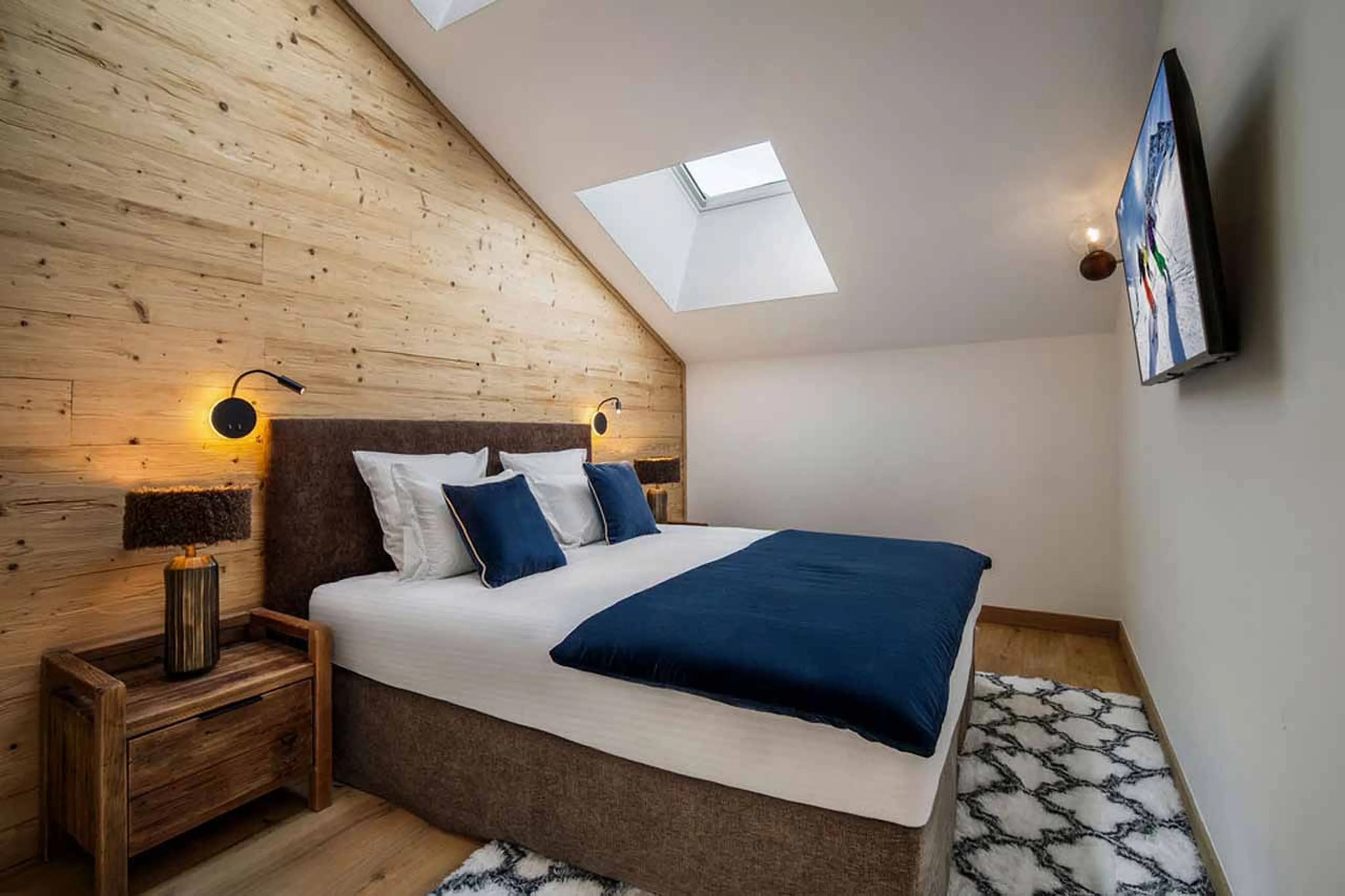 Bedroom 3 at Penthouse Astral in Courchevel 1650