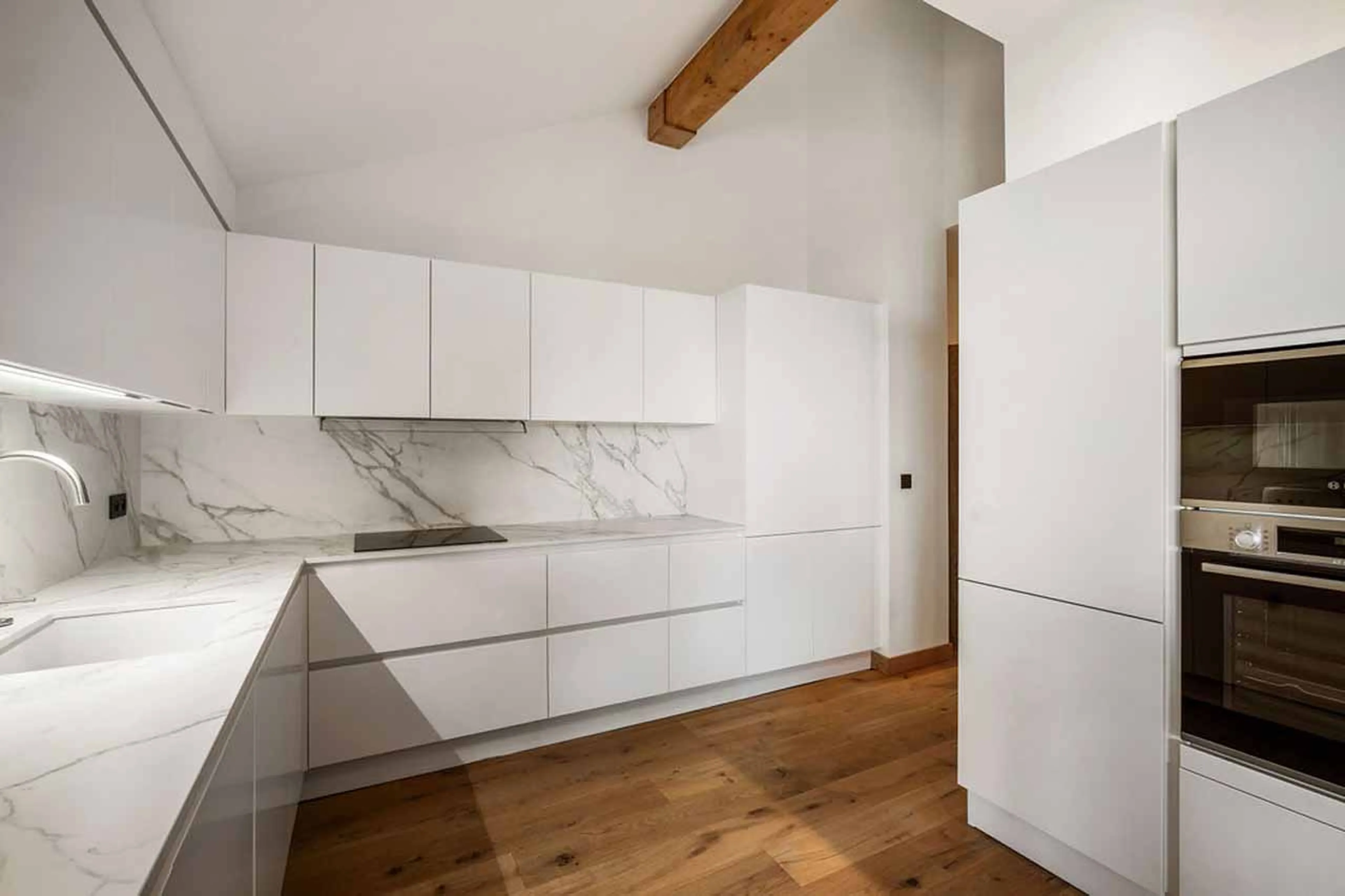 Kitchen at Penthouse Astral in Courchevel 1650
