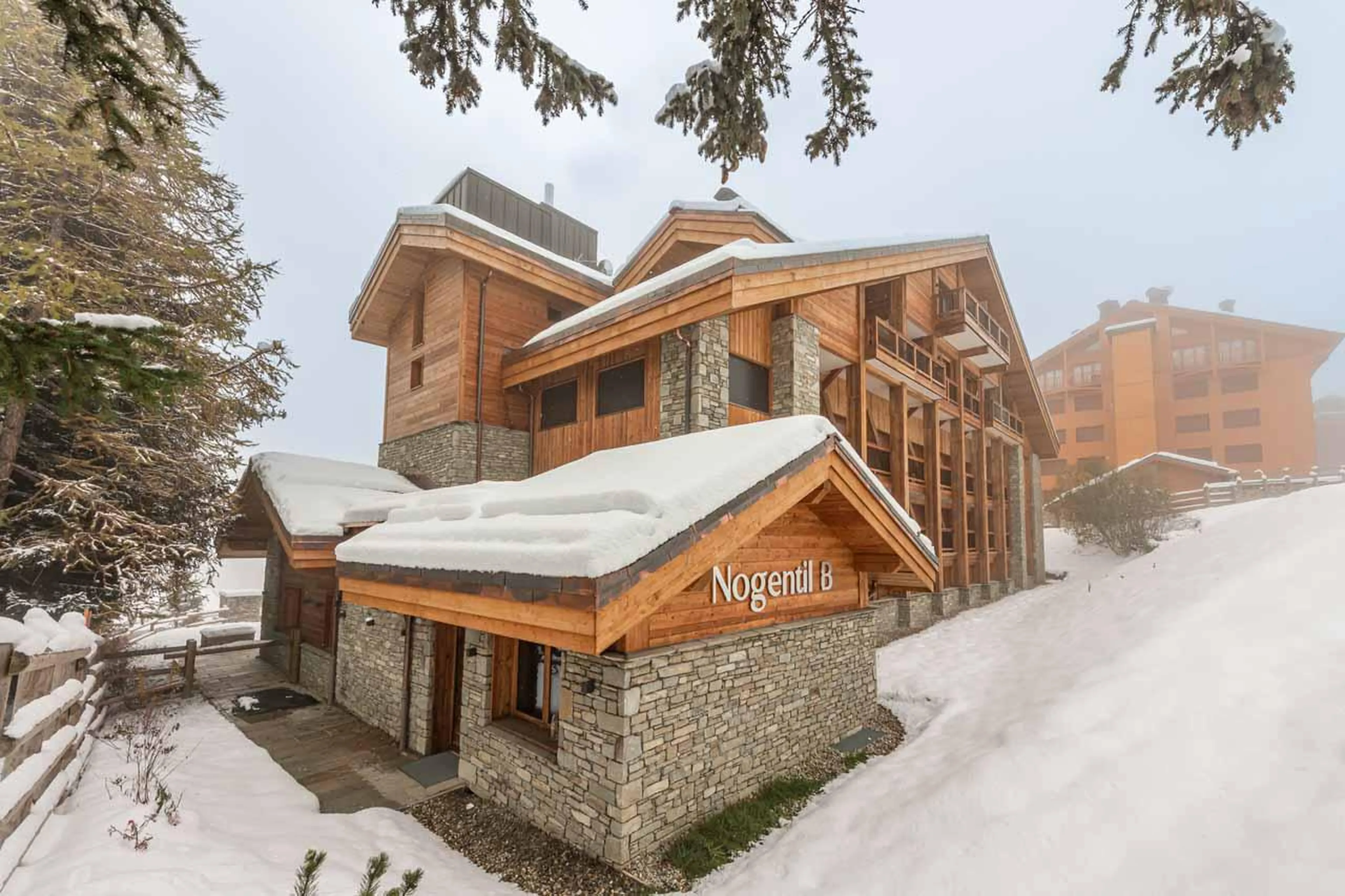 Exterior of Penthouse B in Courchevel 1850