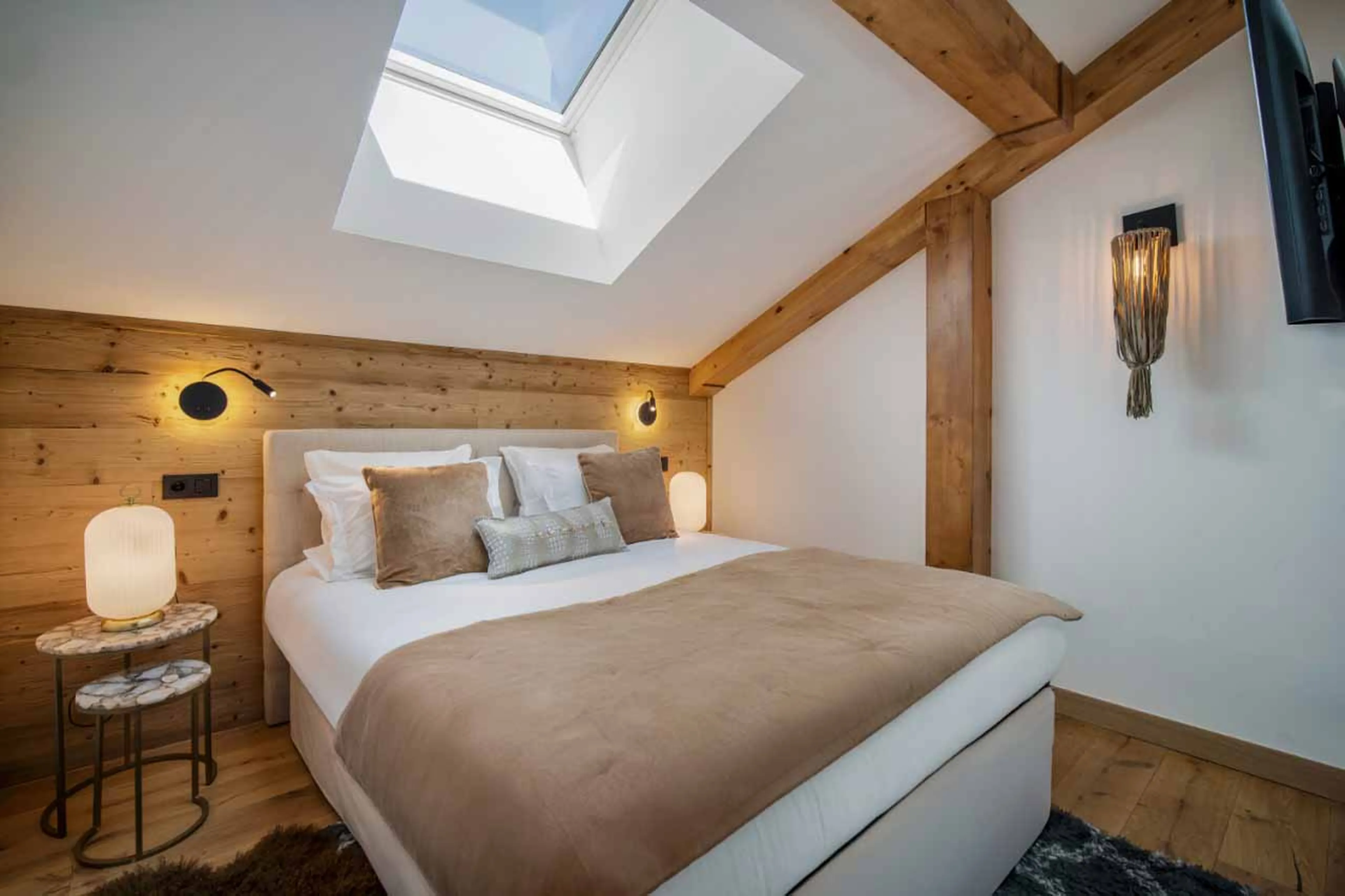 Bedroom 1 at Penthouse Celeste in Courchevel 1650
