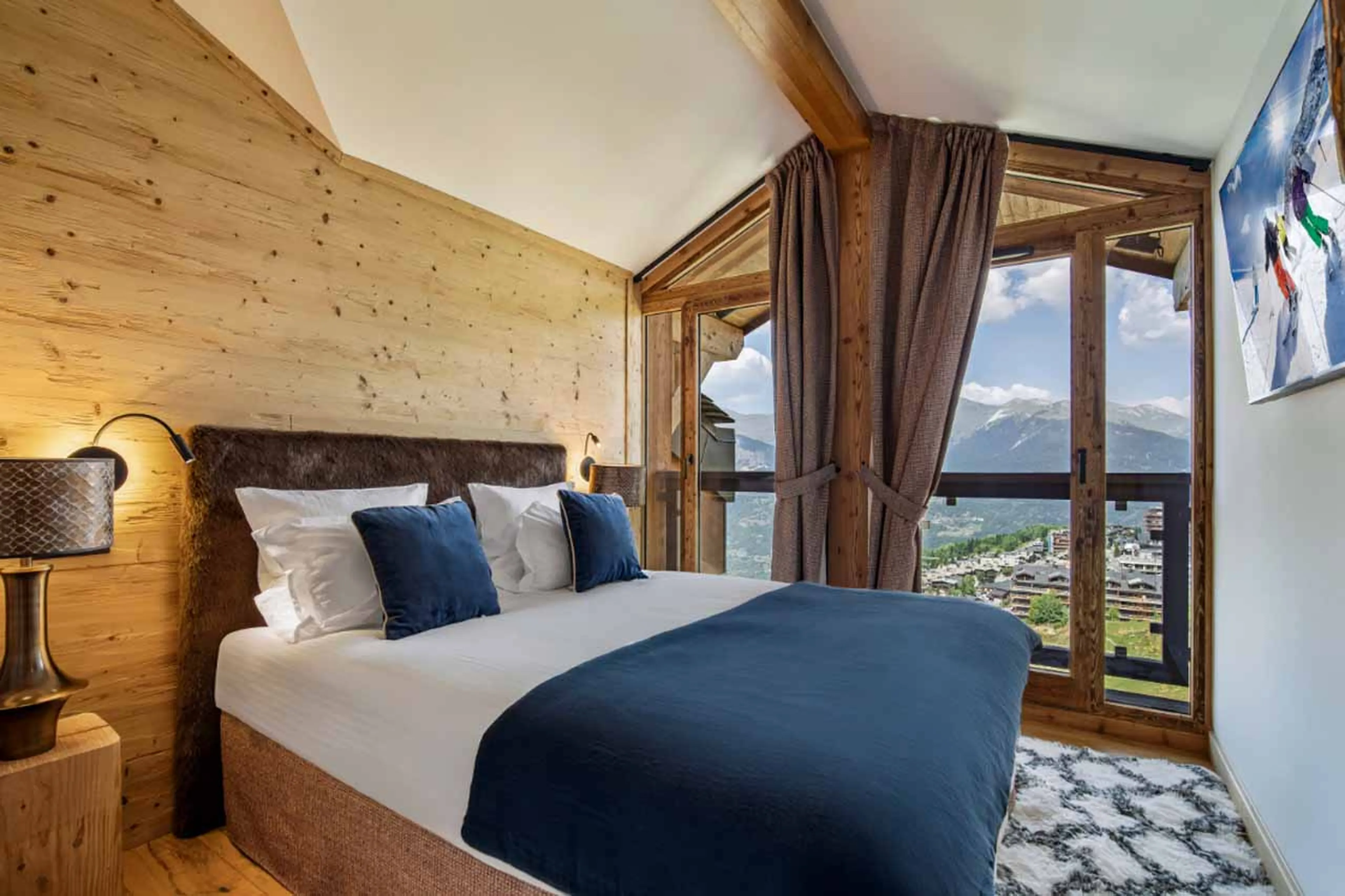 Bedroom 4 at Penthouse Celeste in Courchevel 1650
