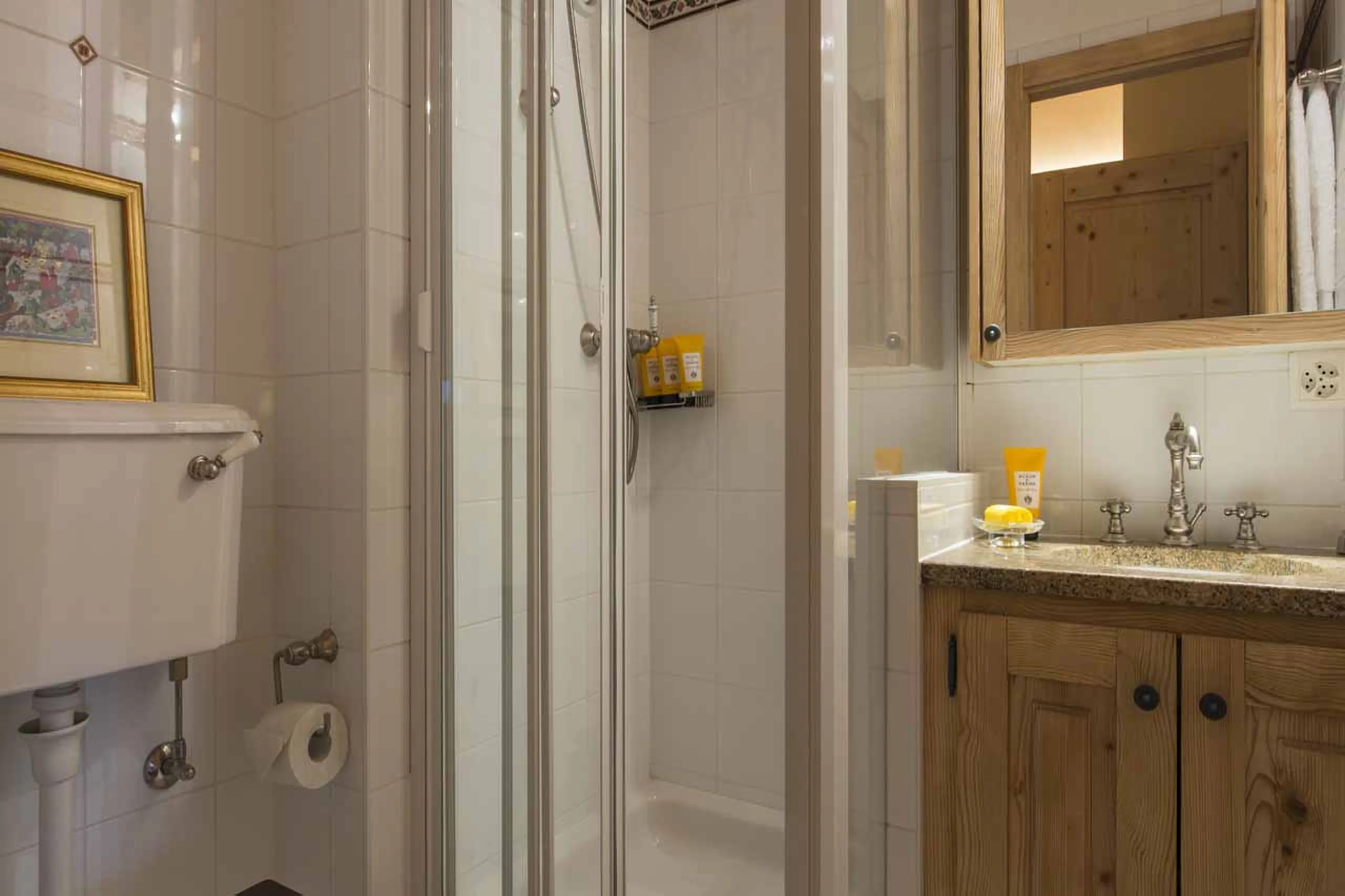 Shower room at Penthouse Deux Riviers in Verbier