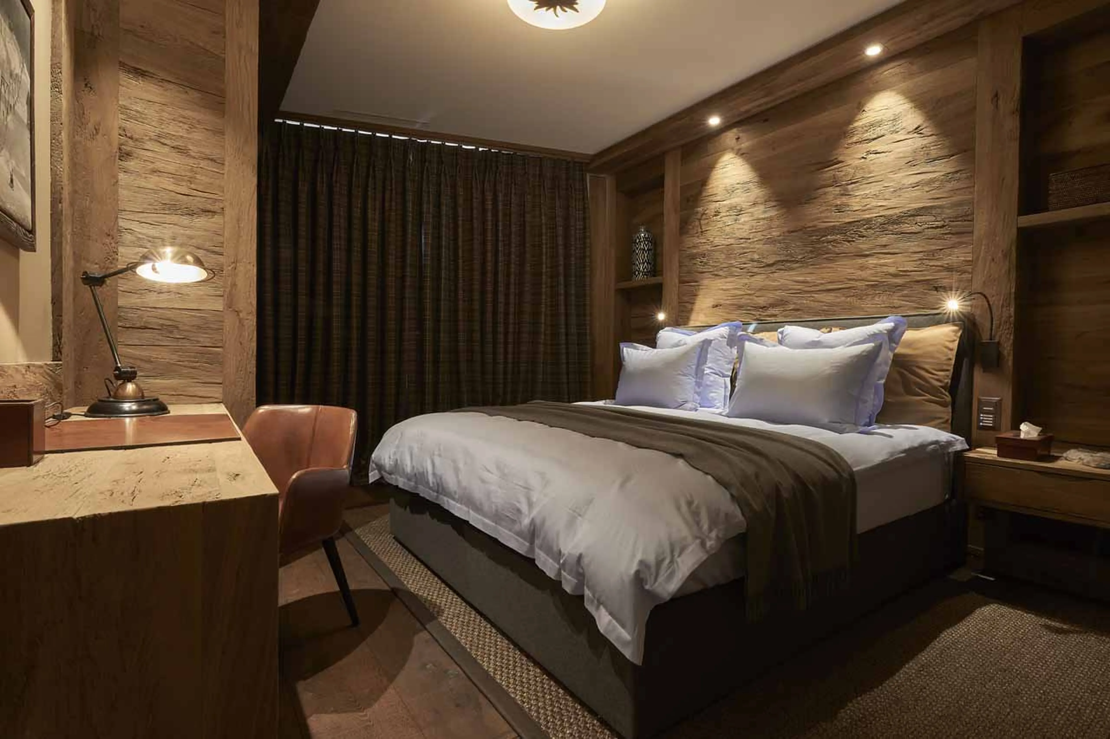 Bedroom two at Penthouse Elbert Lodge in Davos
