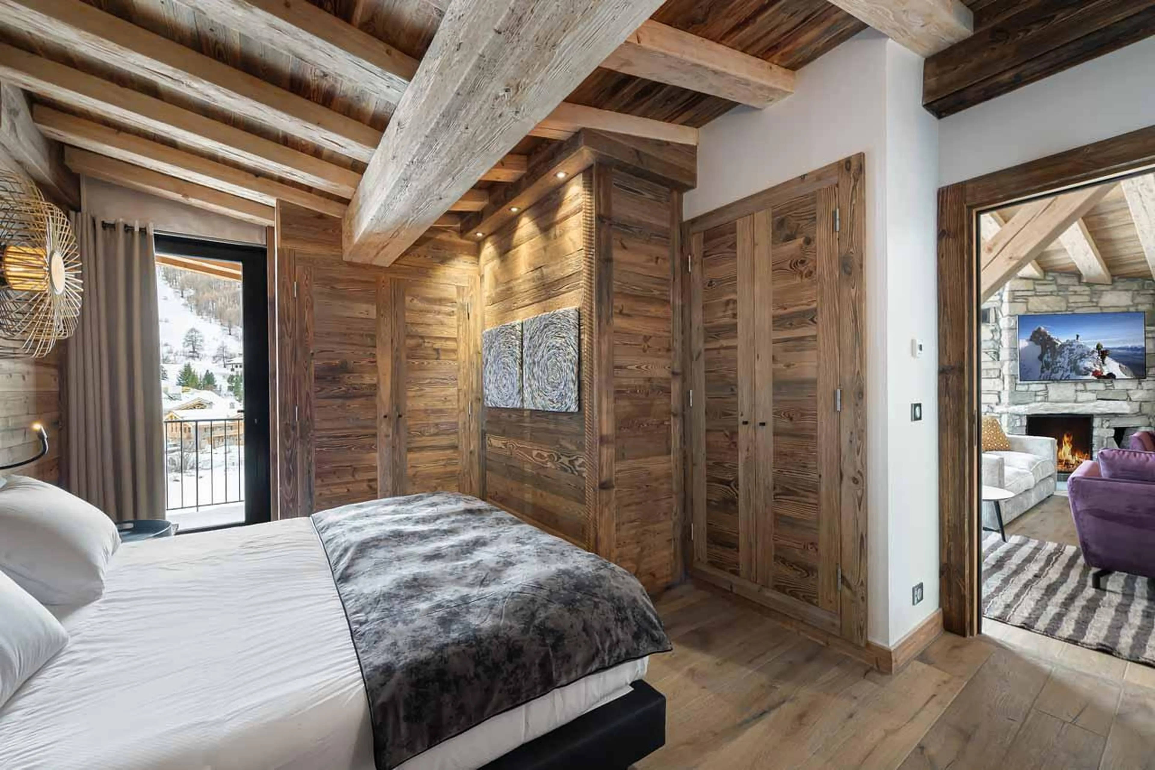 Built-in wardrobes in Penthouse Fleche, Val d'Isere