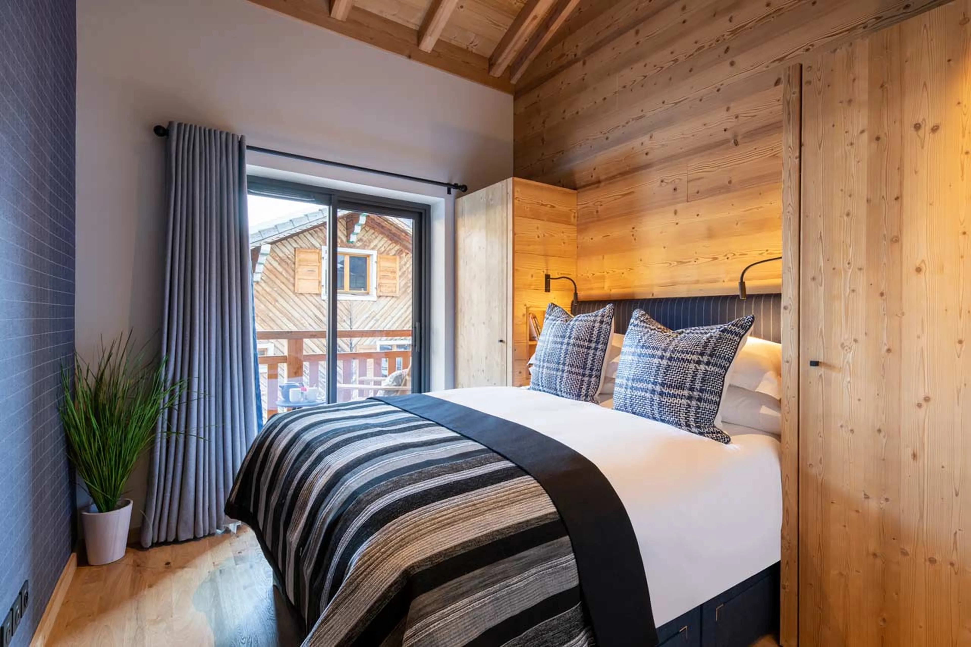 Bedroom four in Penthouse Mathilde in Morzine