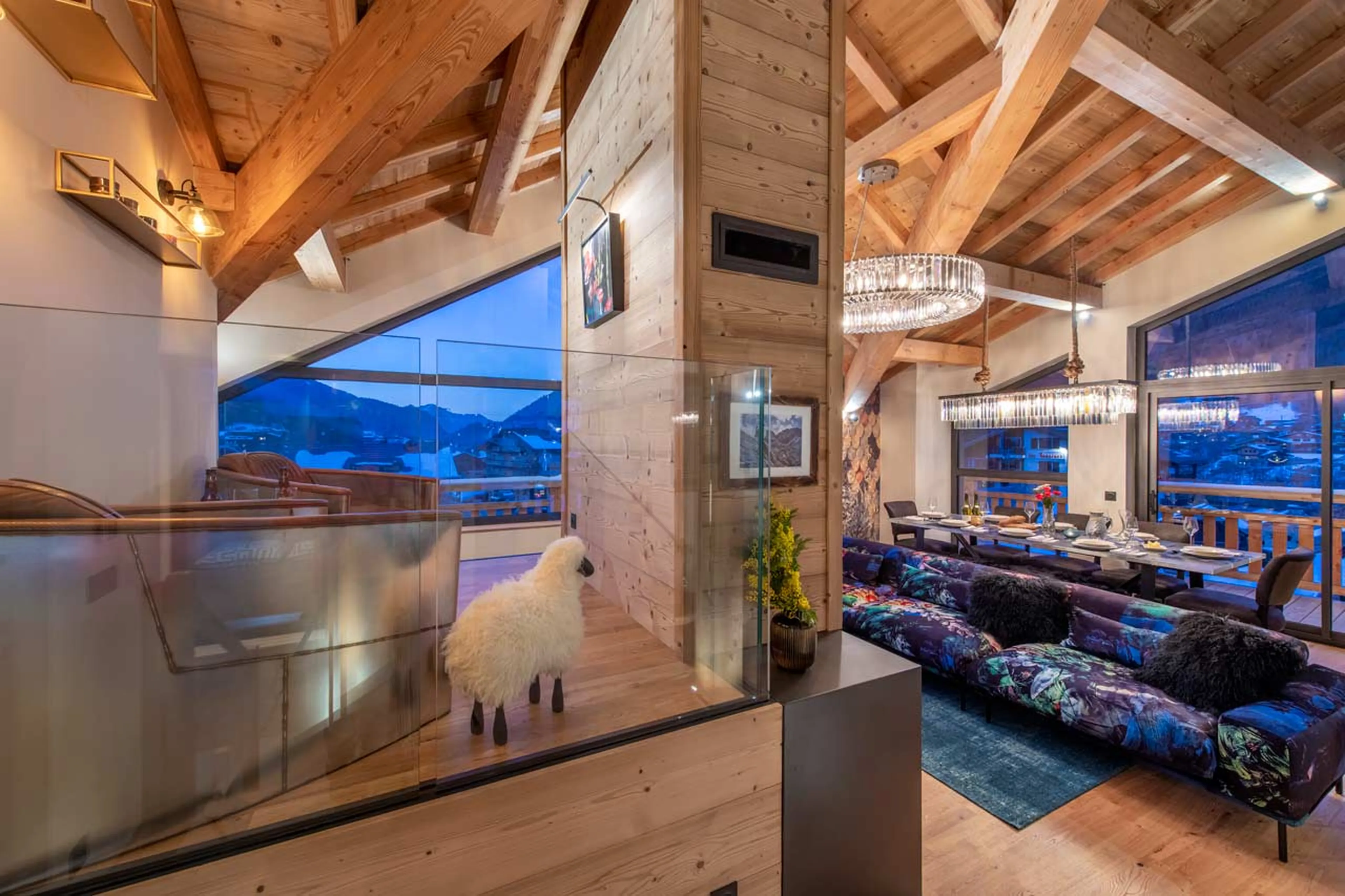 Mezzanine of Penthouse Mathilde in Morzine