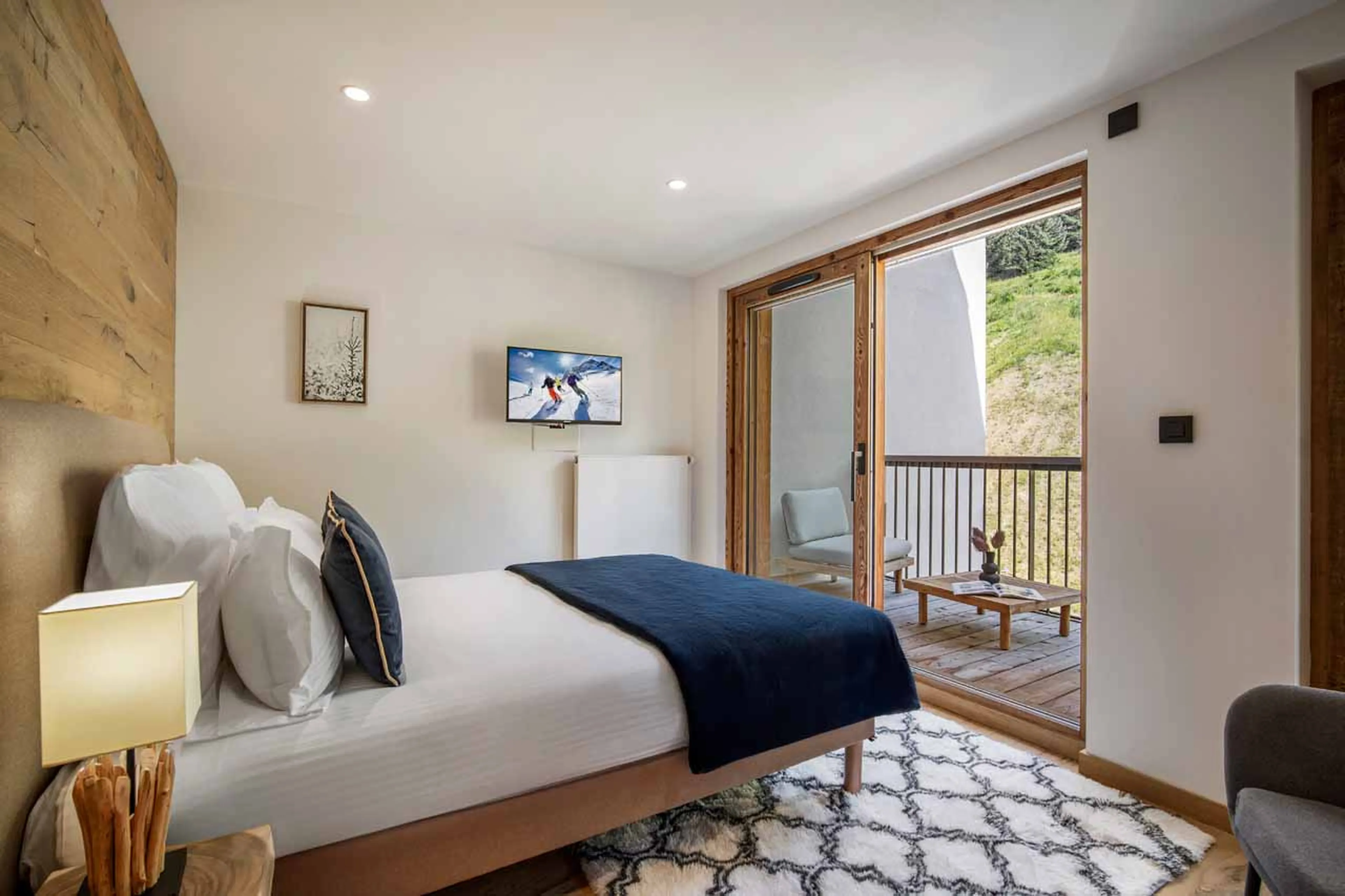 Bedroom 2 at Penthouse Nebula in Courchevel 1650