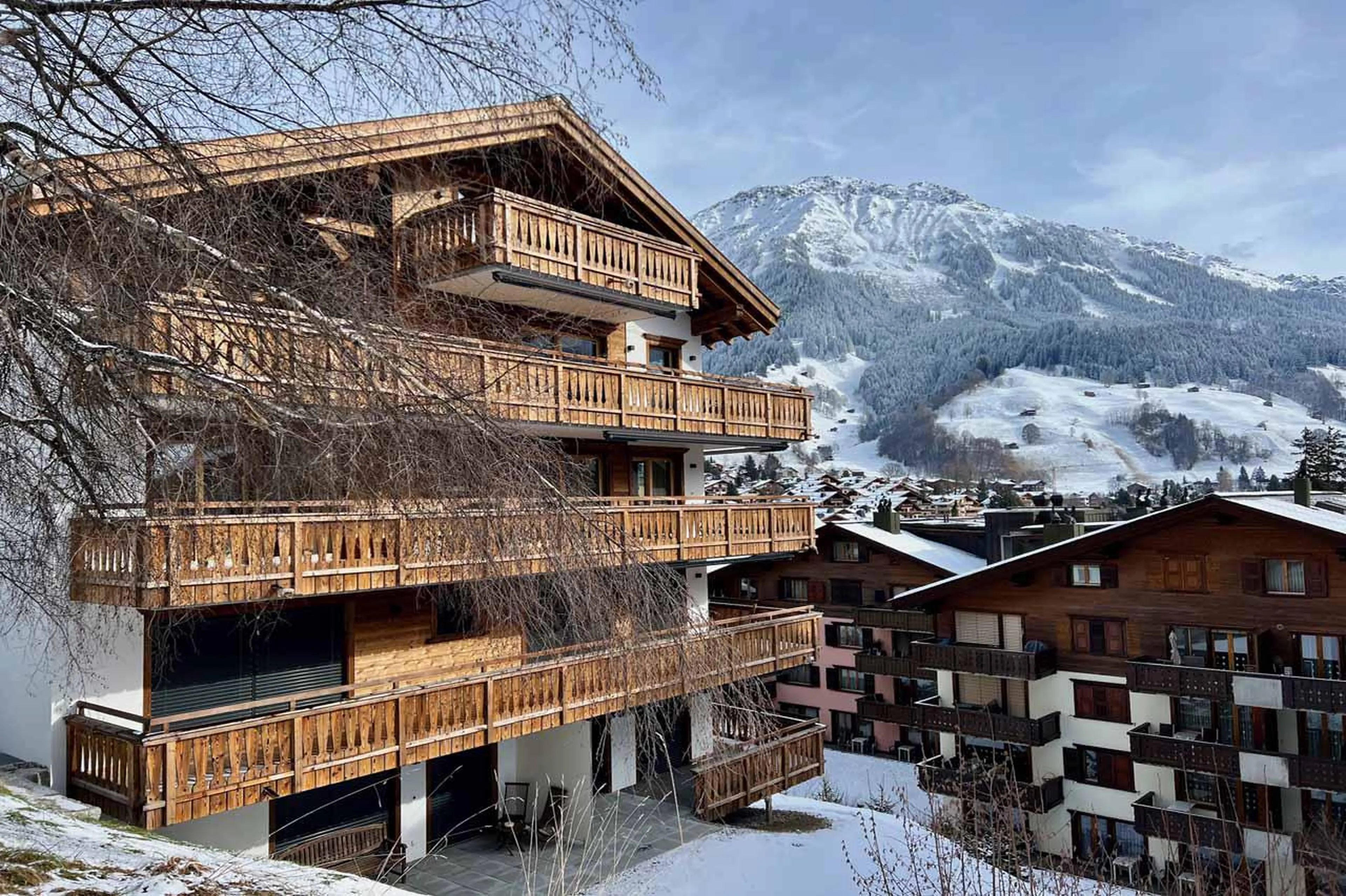 Exterior of Penthouse Silvretta in Klosters