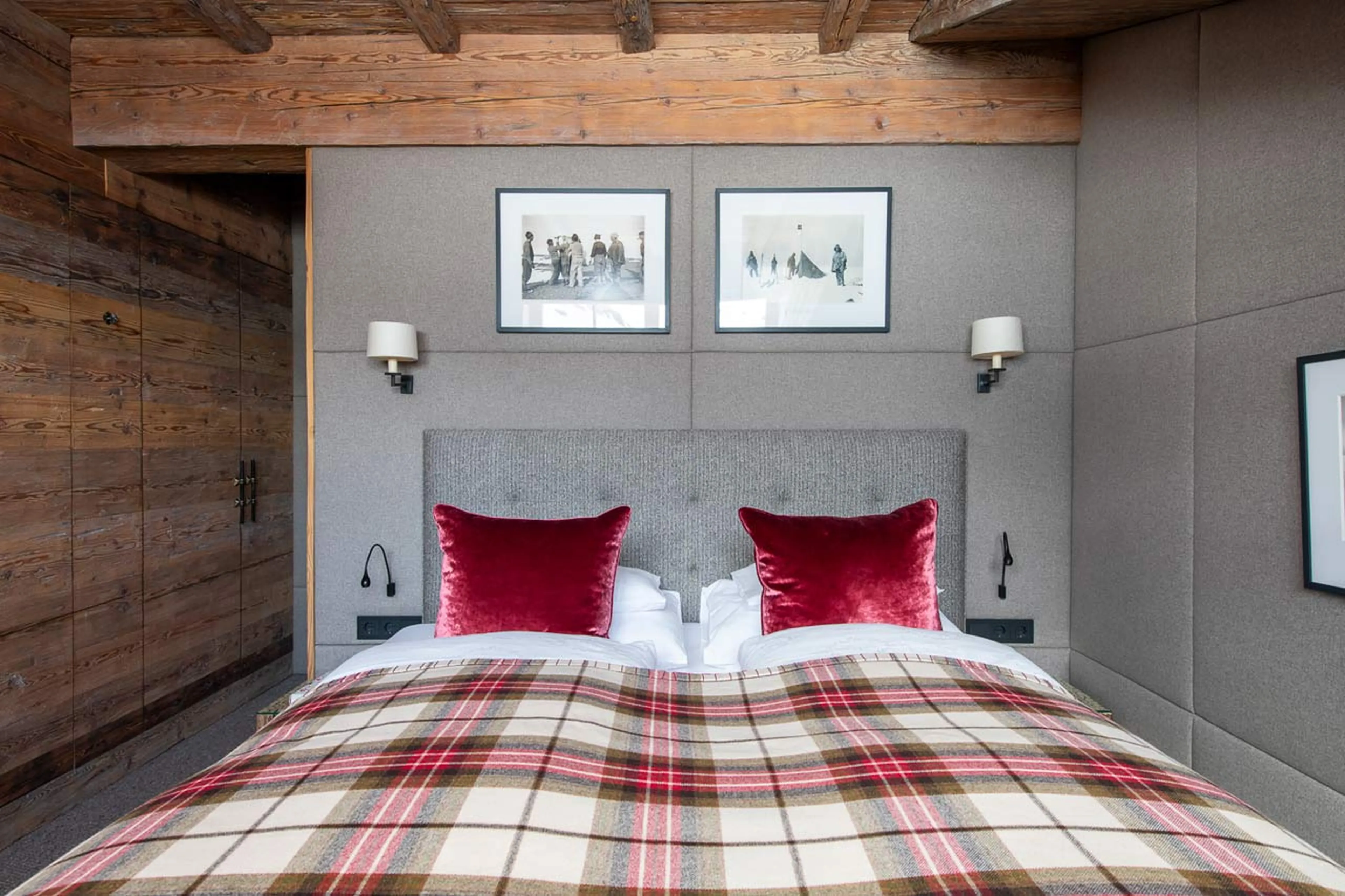 Bedroom two at Skyfall Penthouse in St Christoph