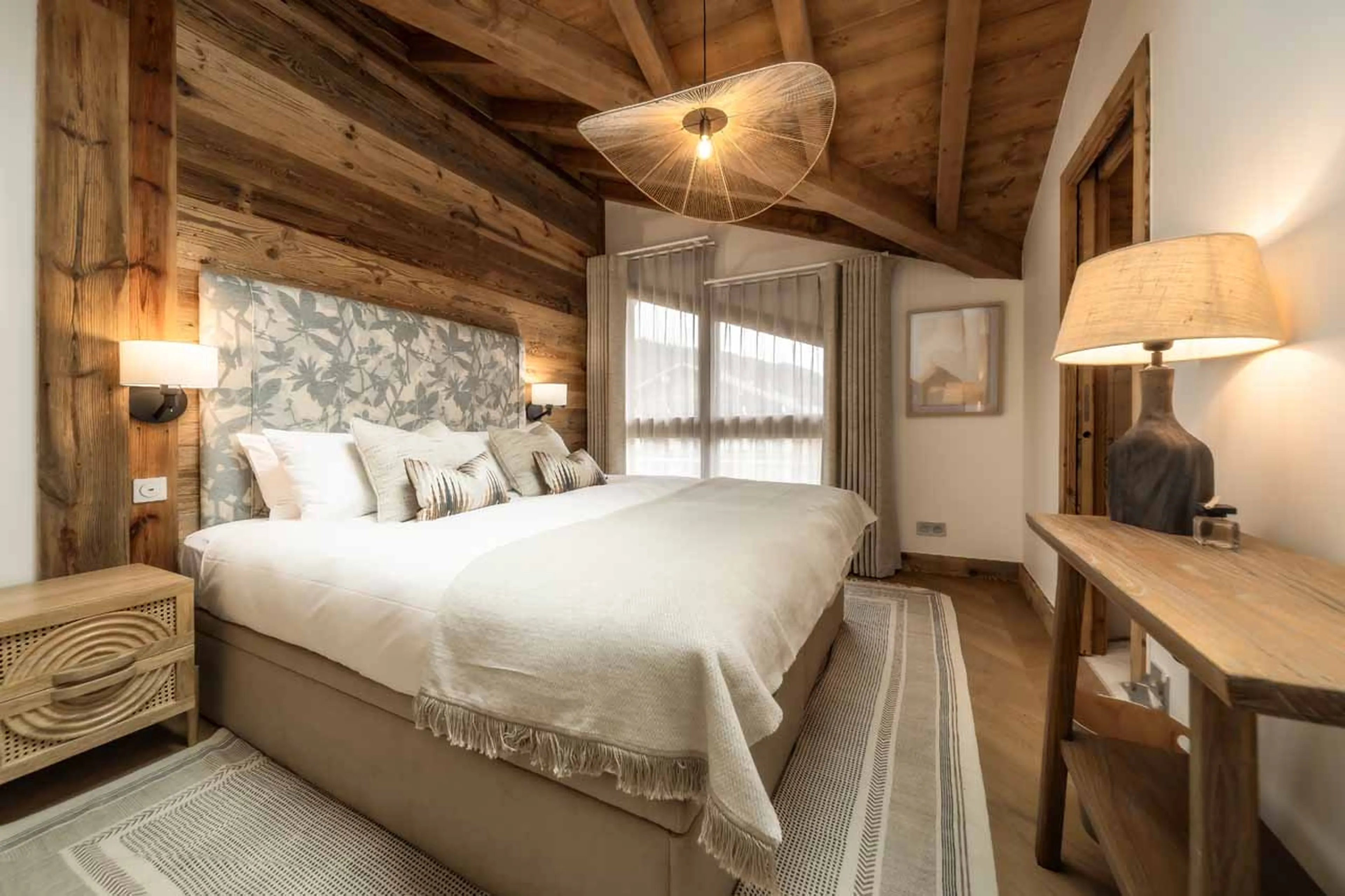 Bedroom 3 at Penthouse Snowgum in Morzine