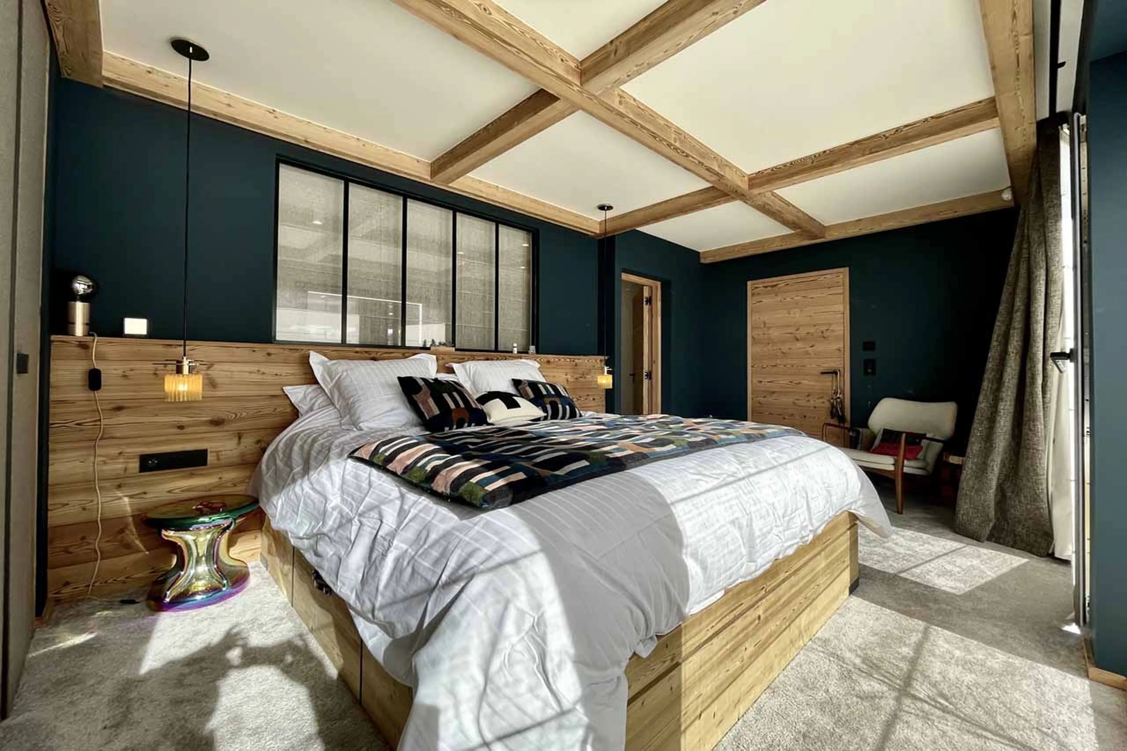 Bedroom 1 at Penthouse The View in Courchevel 1850