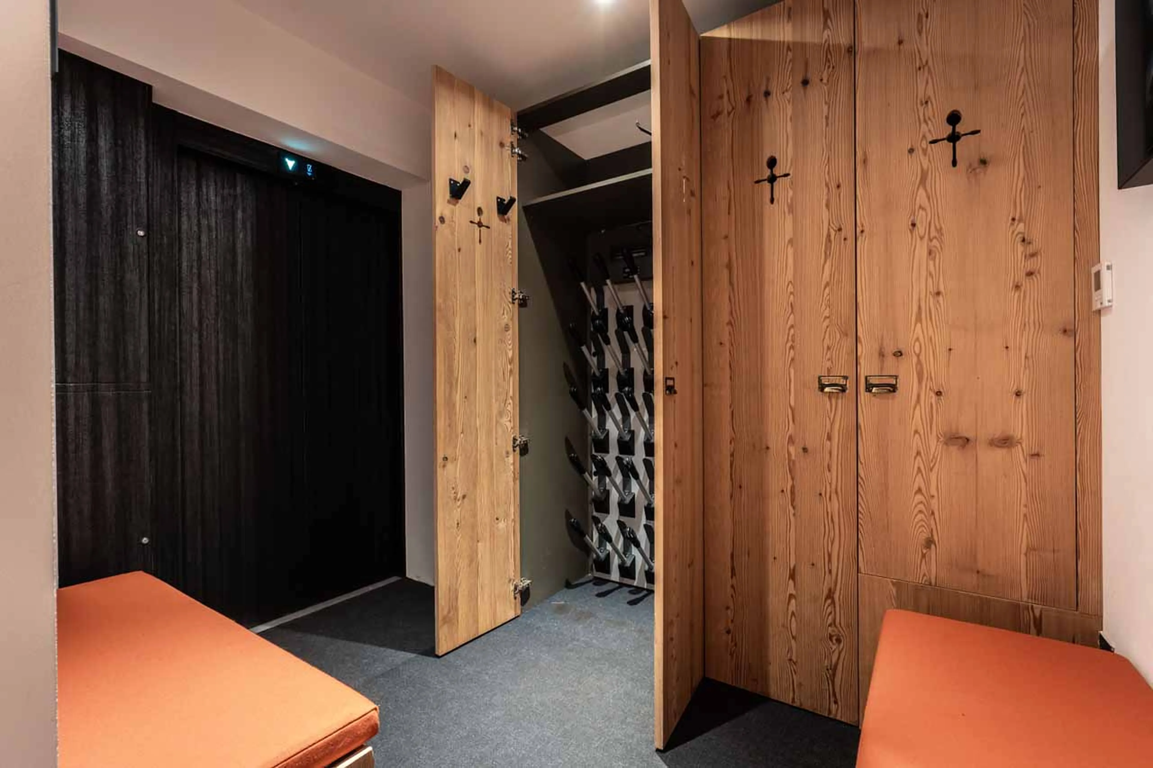 Ski room at Penthouse The View in Courchevel 1850