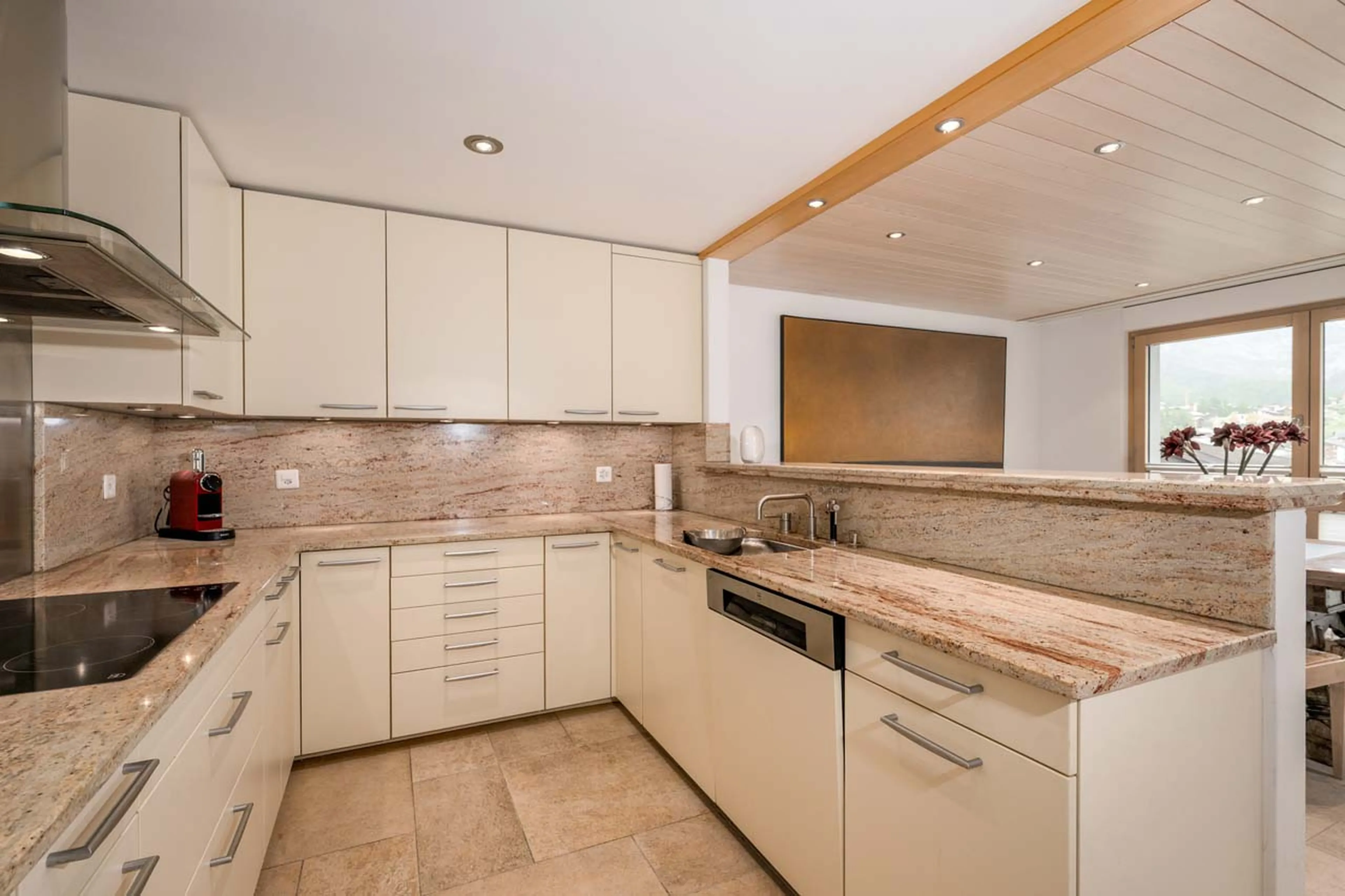 Kitchen at Penthouse Tiara in Zermatt