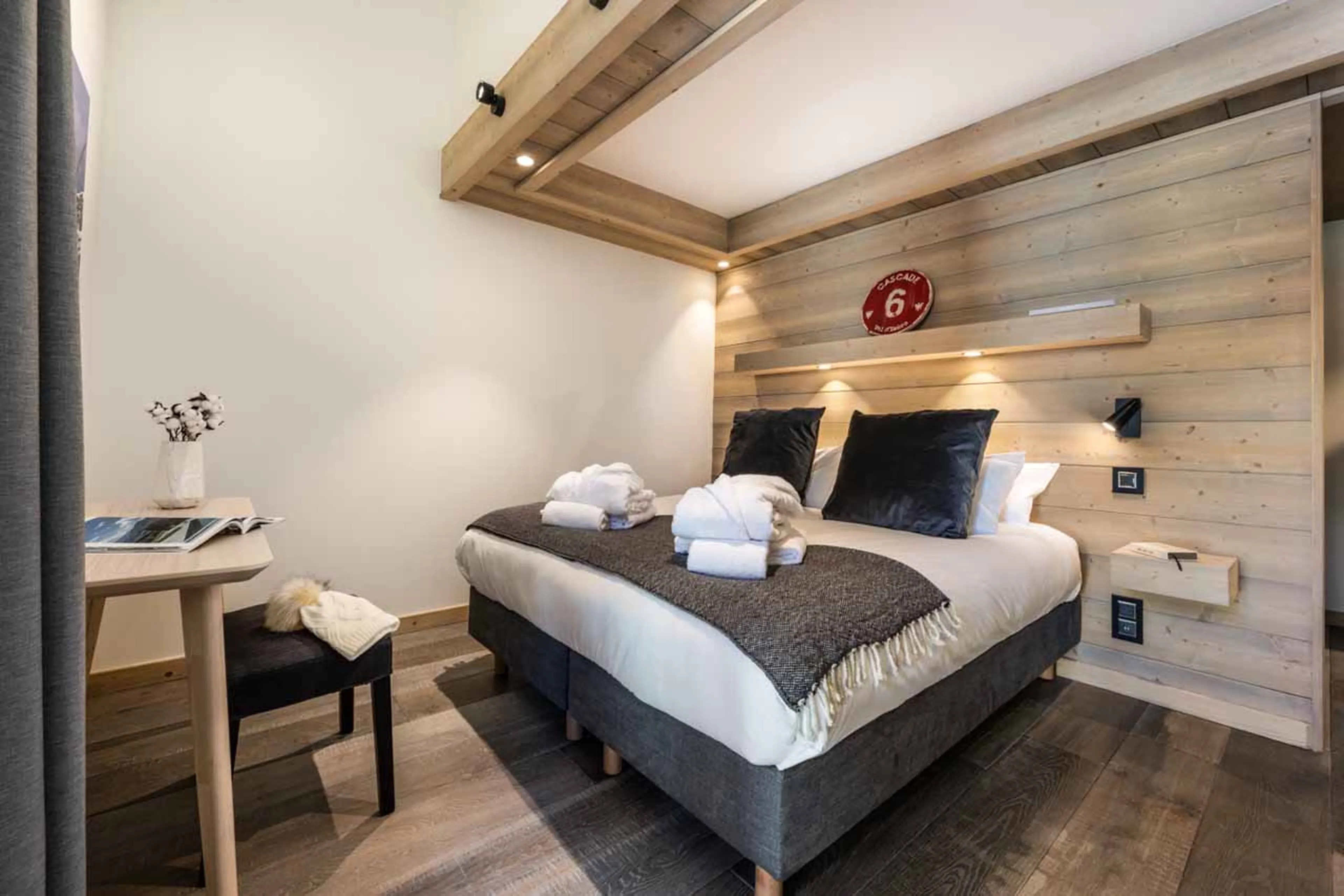 Bedroom 1 at Penthouse Vail Lodge A31 in Val d'Isere