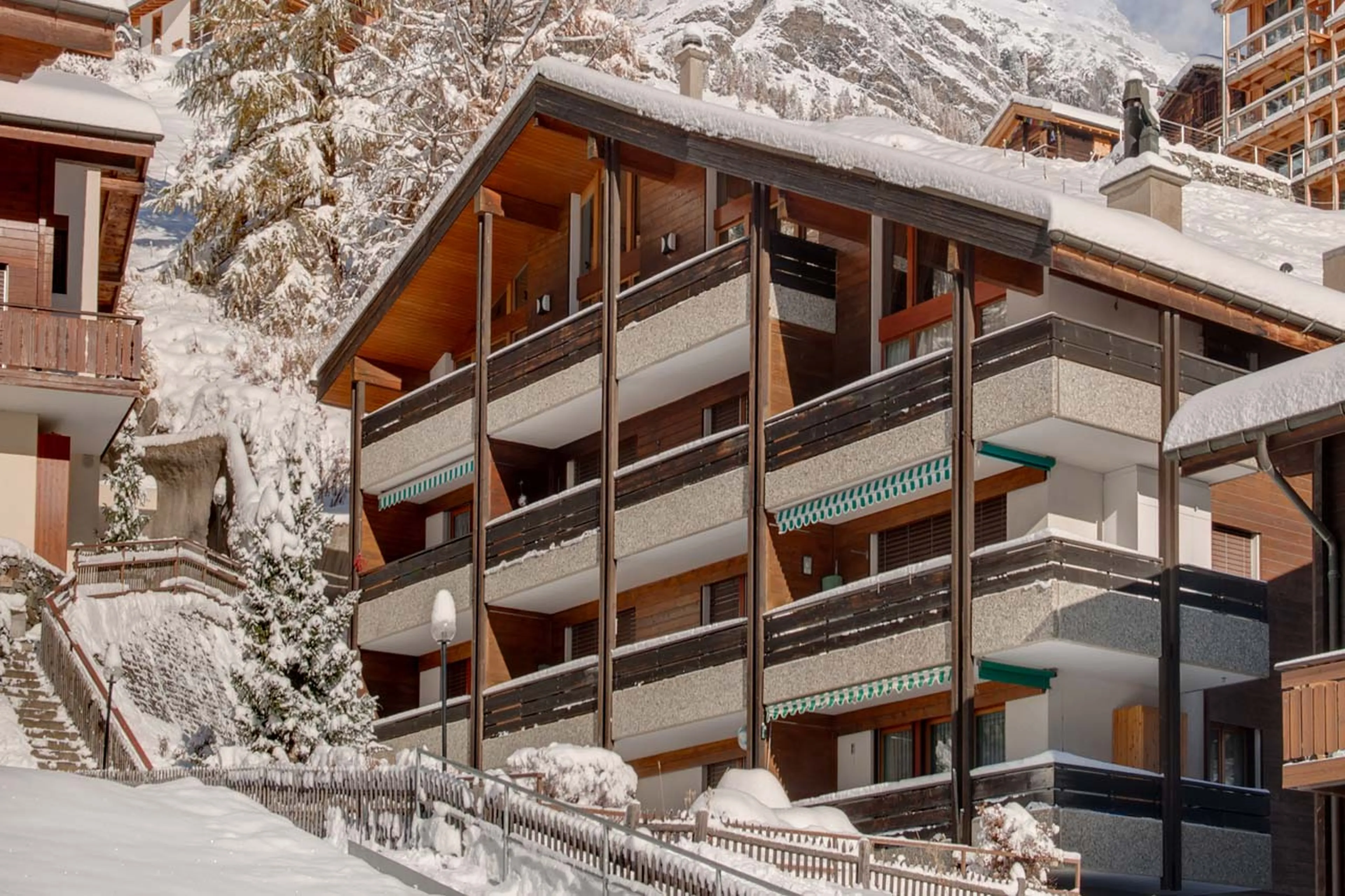Exterior of Penthouse Zen in Zermatt