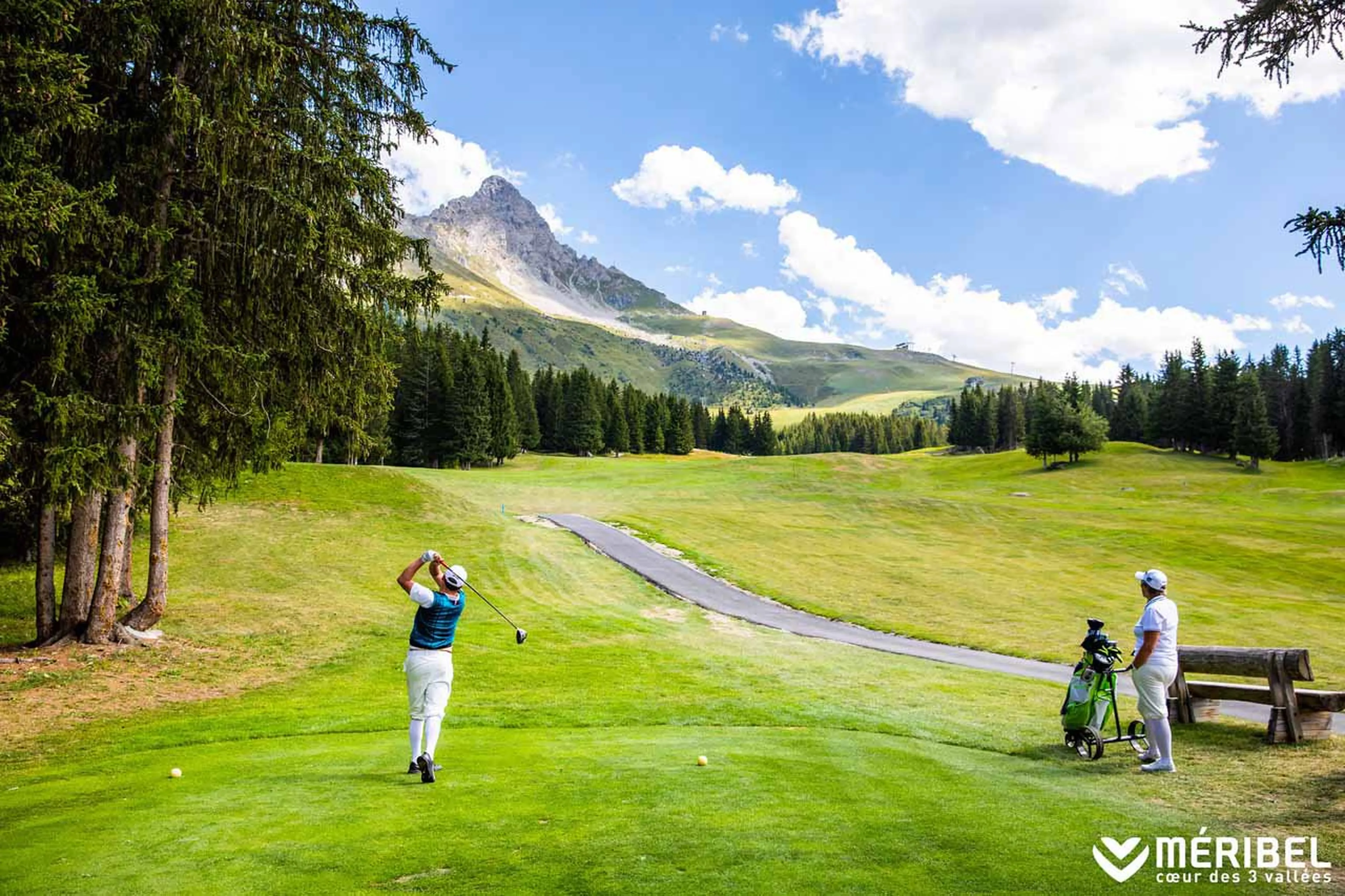 Summer golf in Meribel