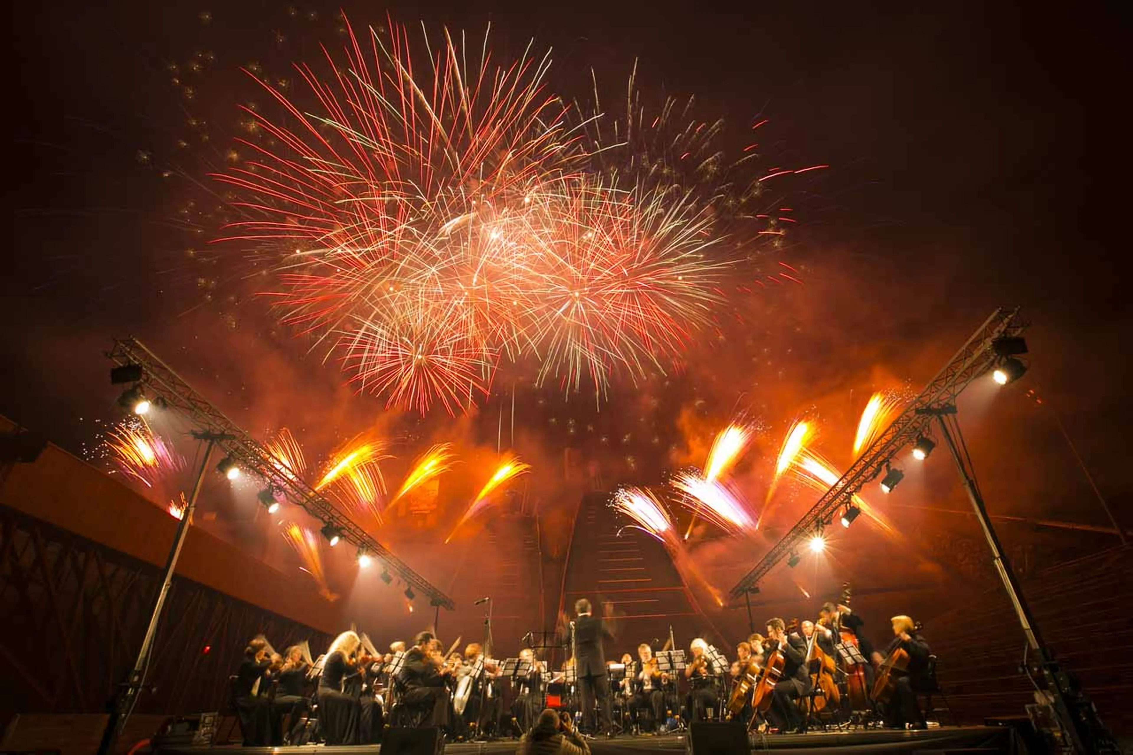 Pyrosymphanie Live in Courchevel