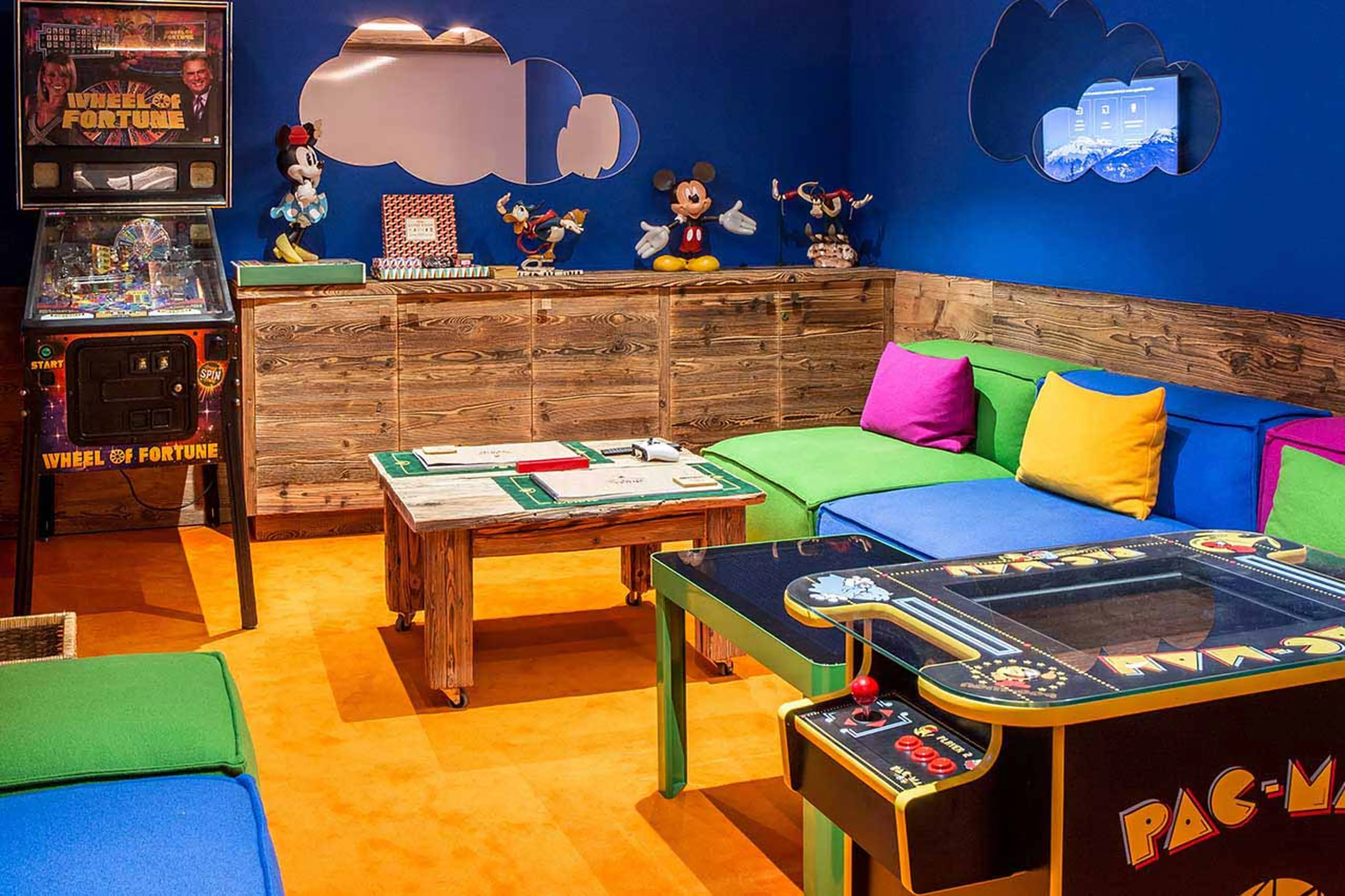 Playroom at Refuge de la Traye in Meribel