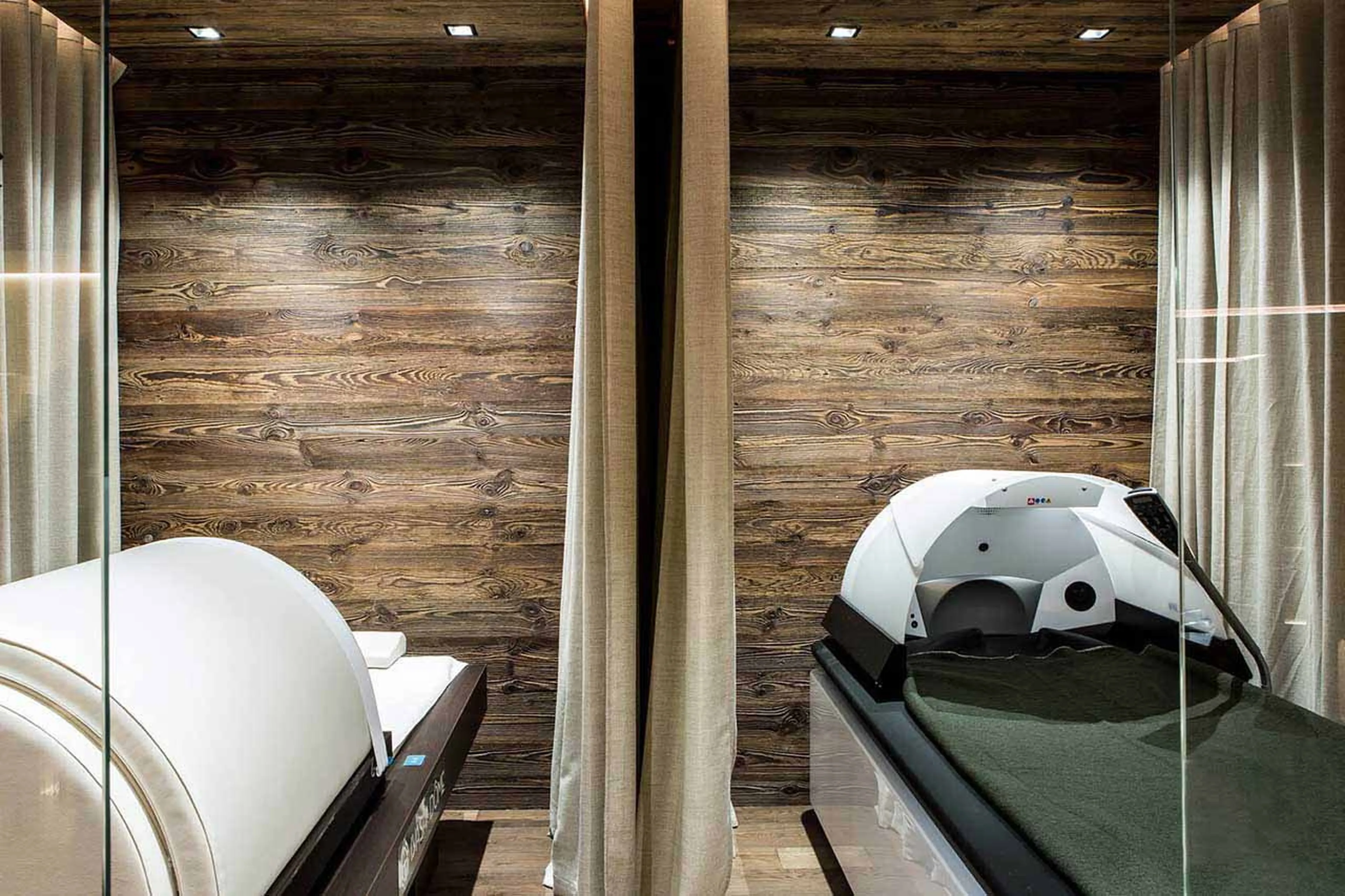 Iyashi dome at Refuge de la Traye in Meribel