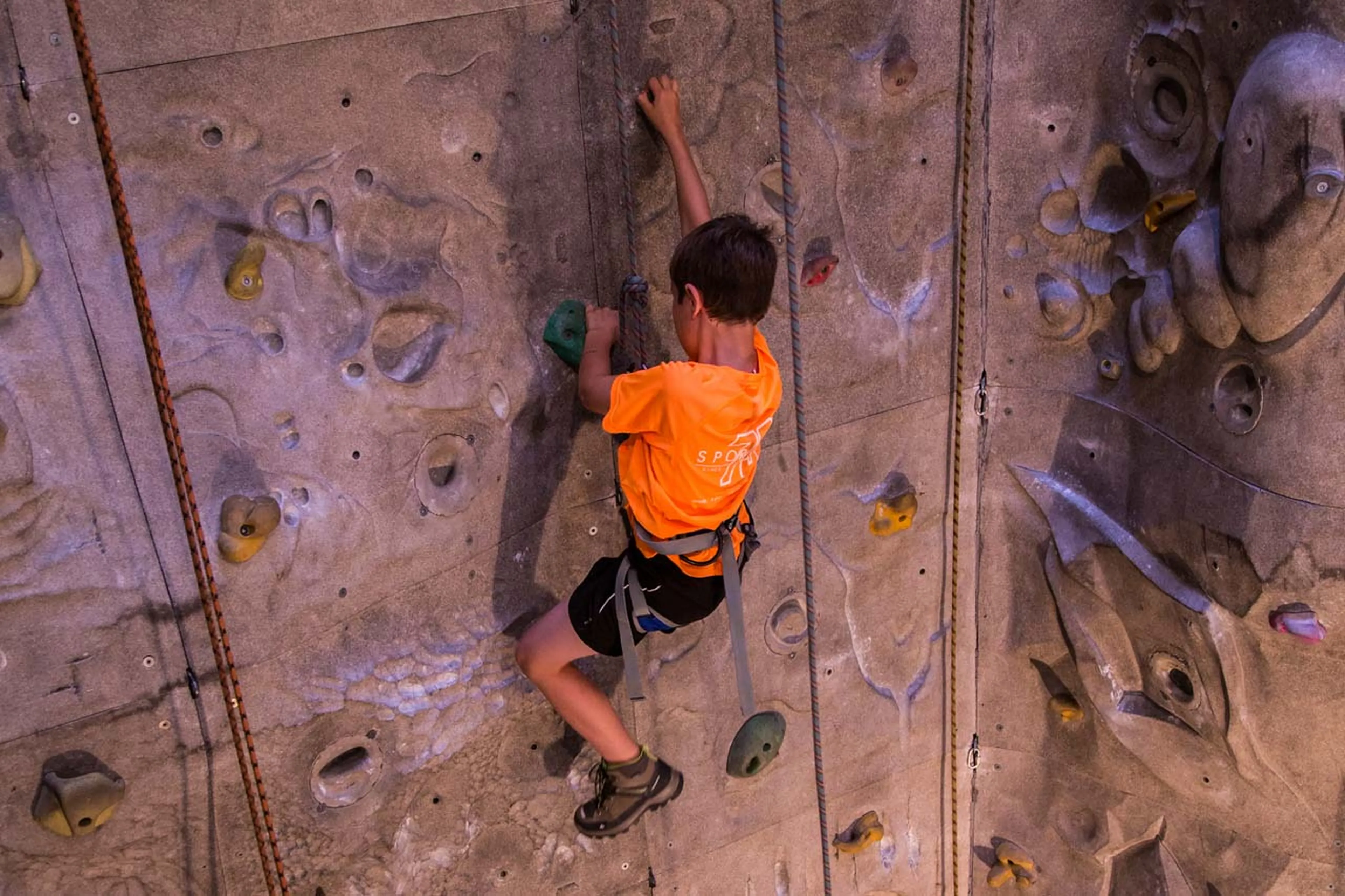 Rock climbing in Meribel