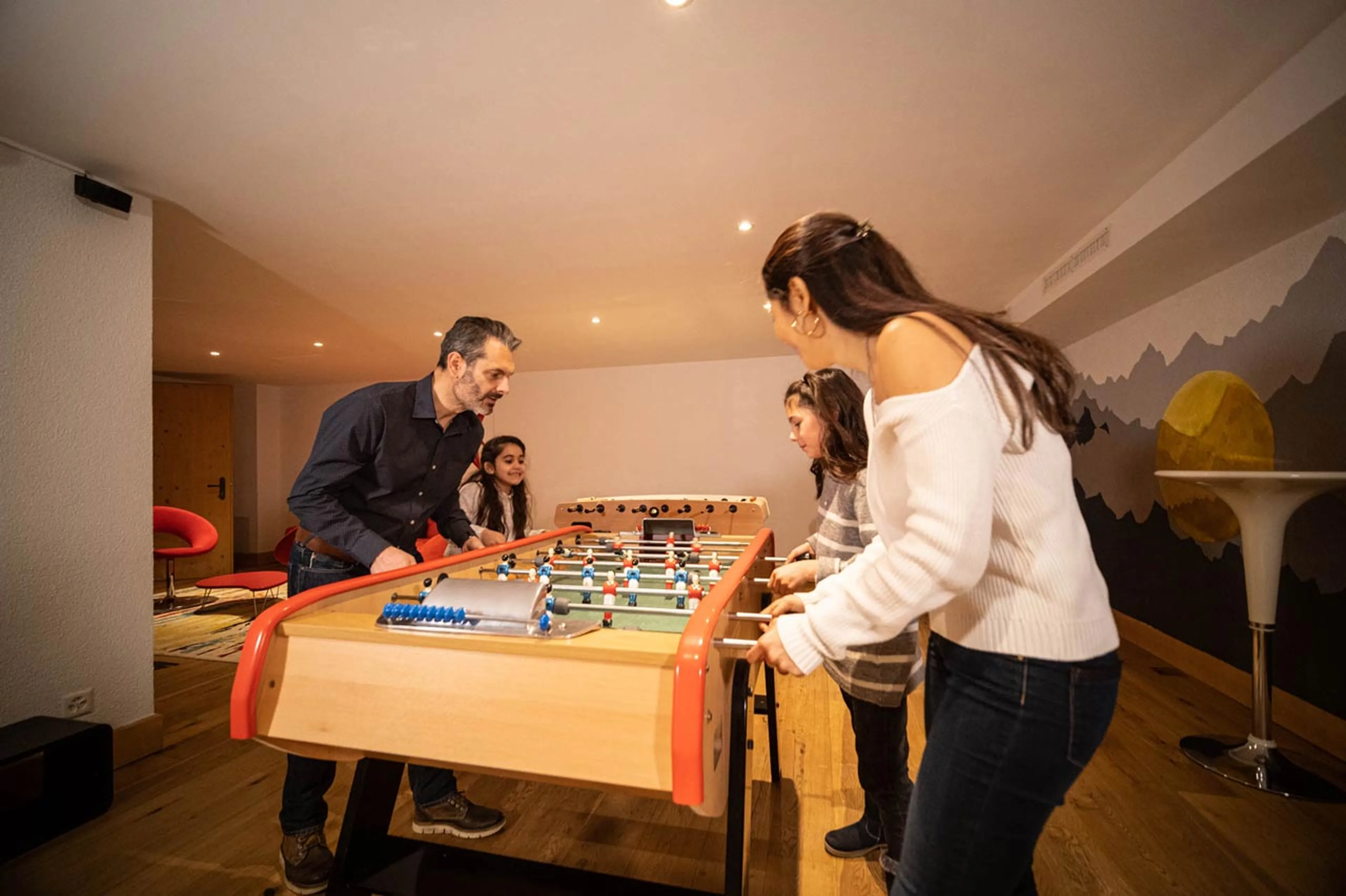 Games room at Royalp Family Duplex Residence in Villars-sur-Ollon