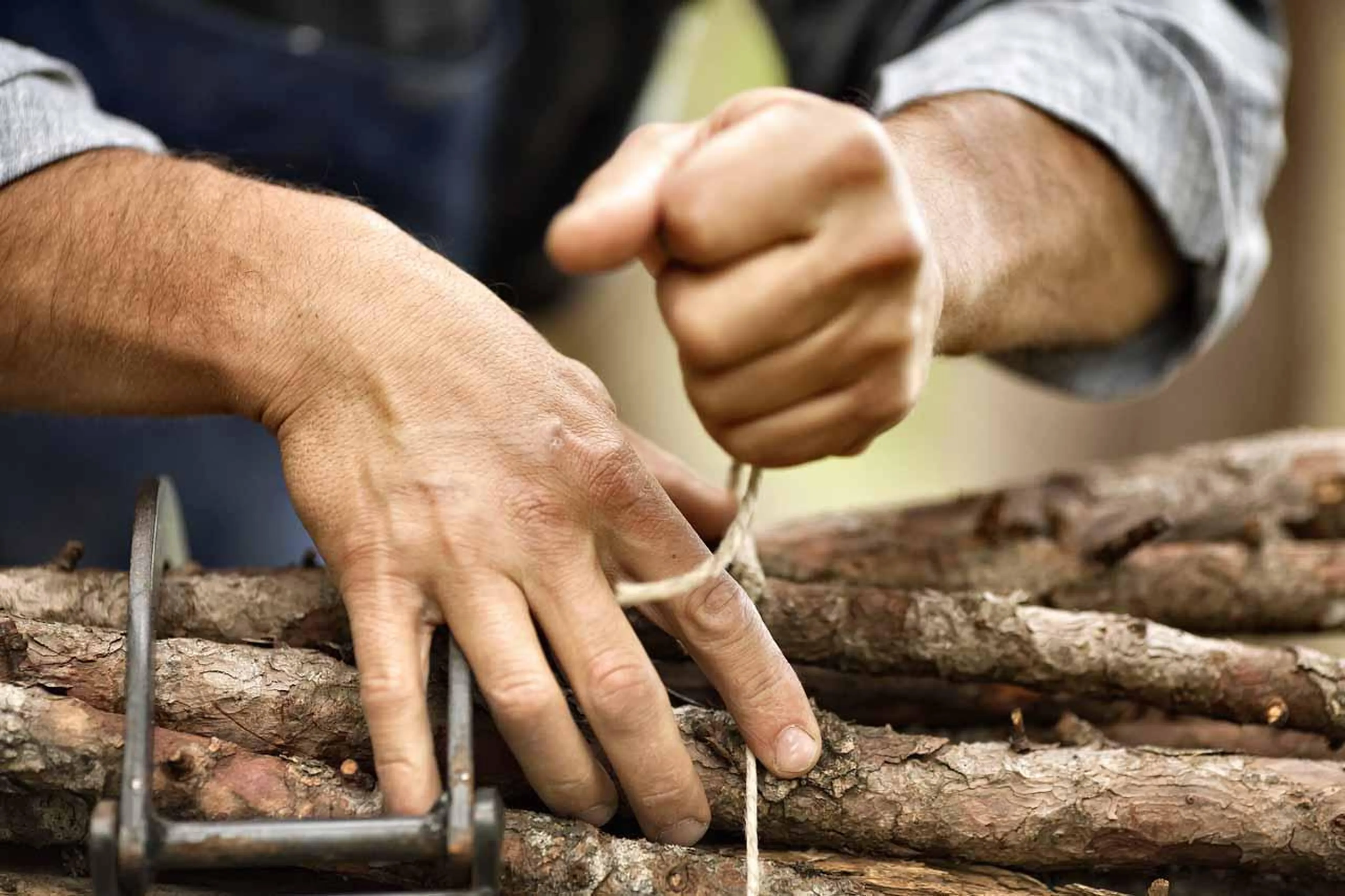 Wood at San Lorenzo Lodge in Kronplatz