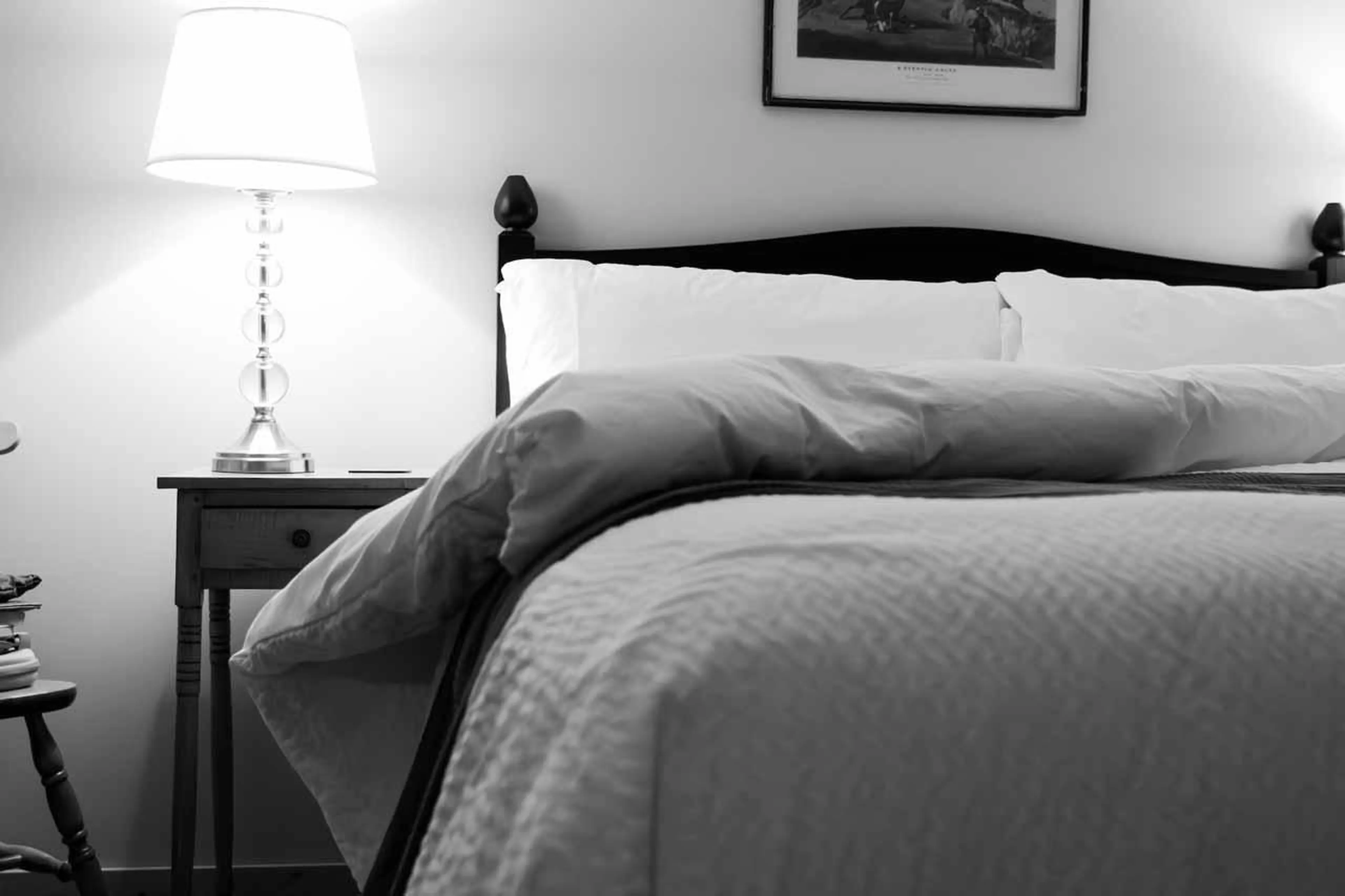 Bedroom suite at Sand Creek Ranch in Bella Coola