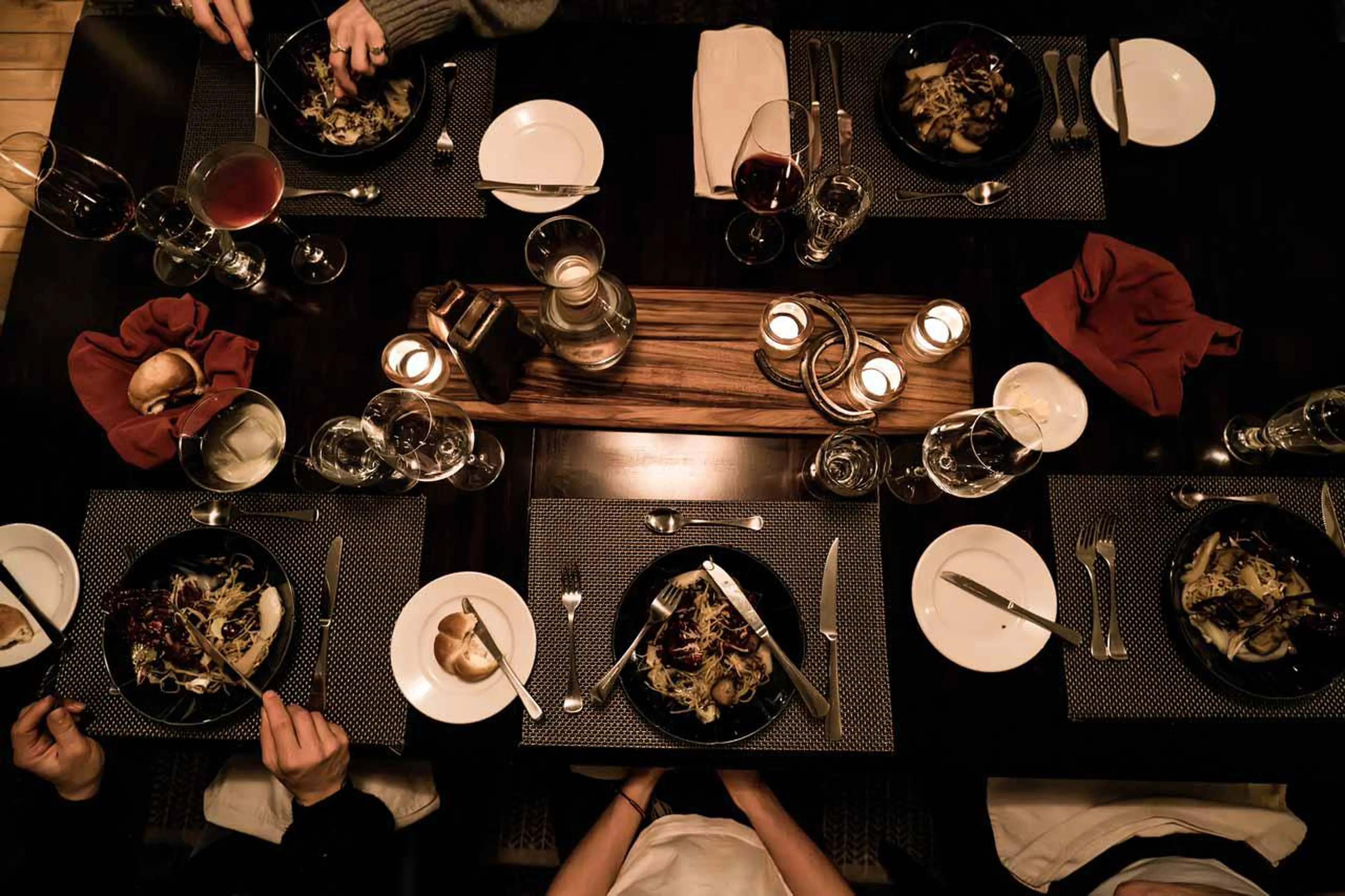 Dining at Sand Creek Ranch in Bella Coola