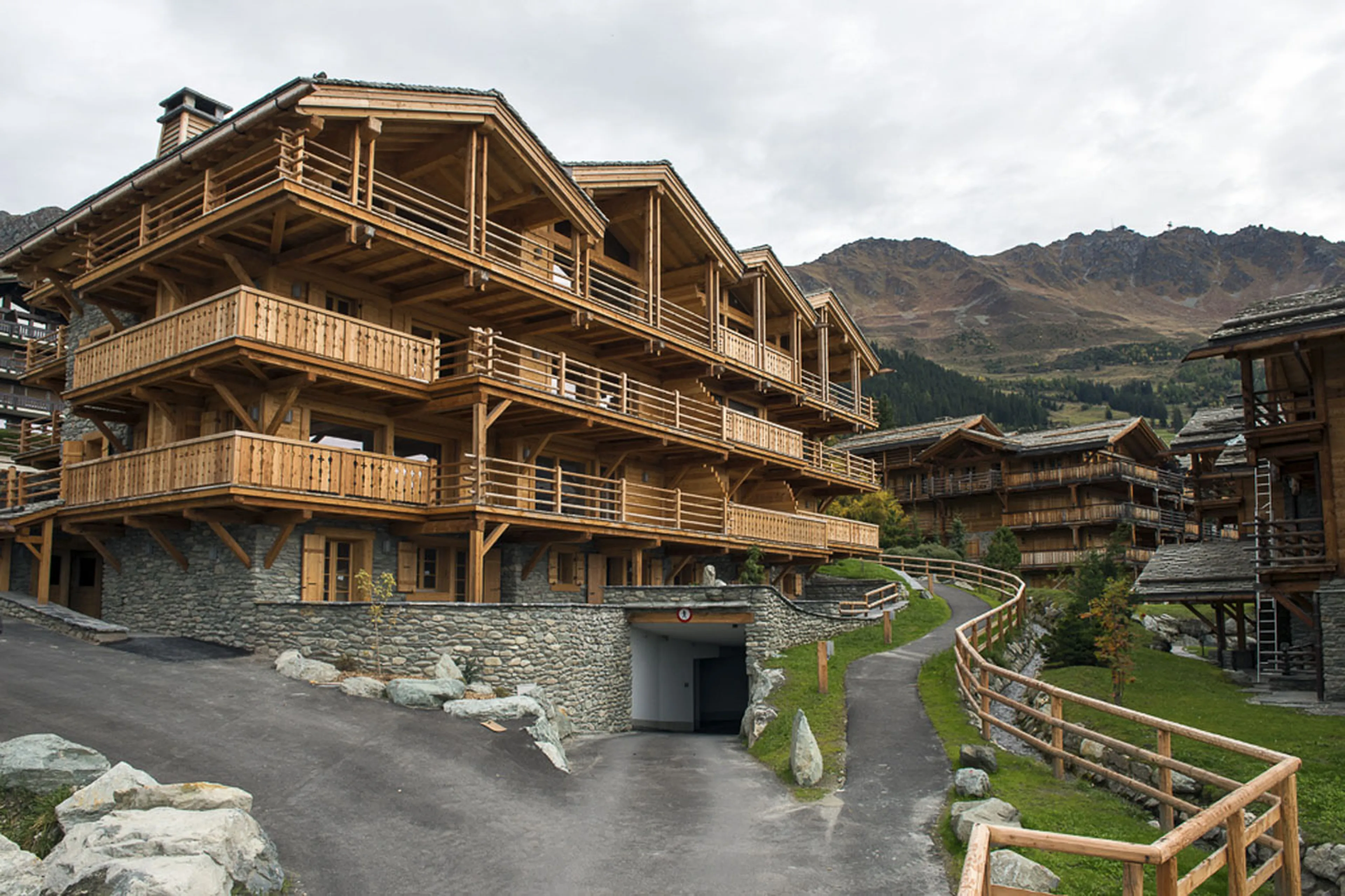 Exterior of Apartment Sayeu 116 in Verbier