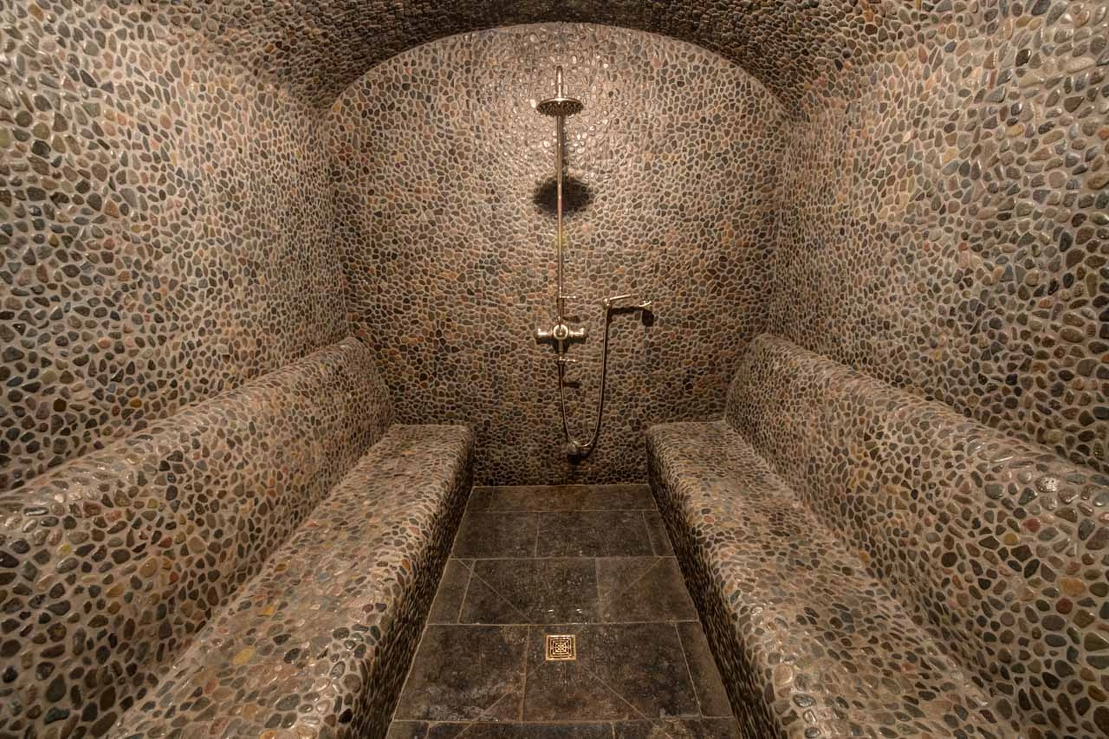 Steam room at Scarp Ridge Lodge in Crested Butte