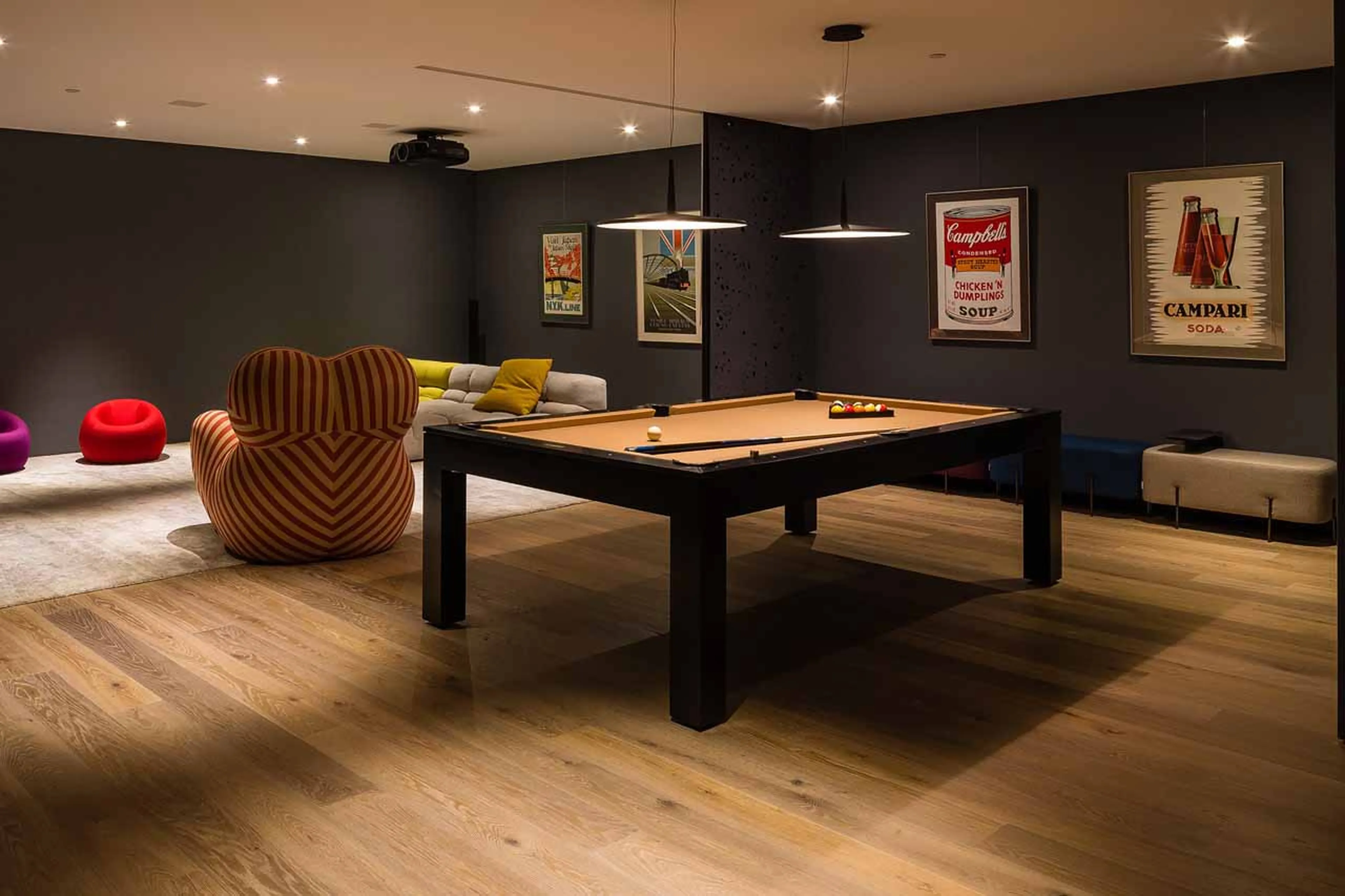 Games room at Serenity Estate Kadenwood in Whistler