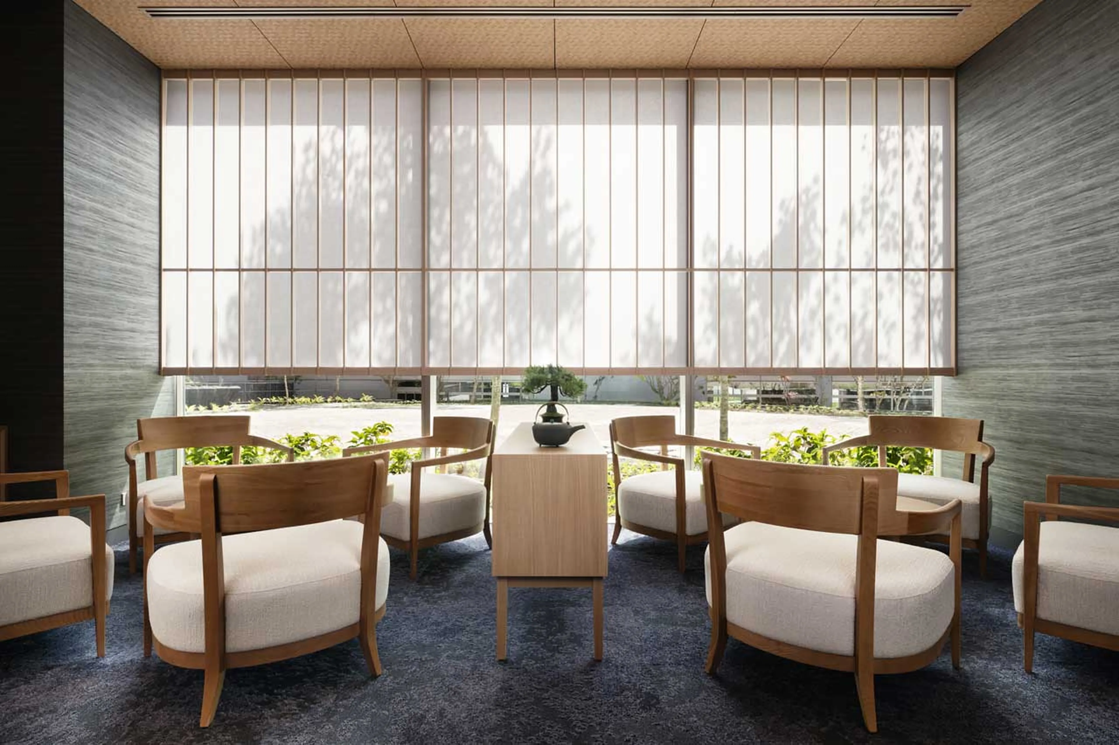 Onsen lounge at Setsu in Niseko