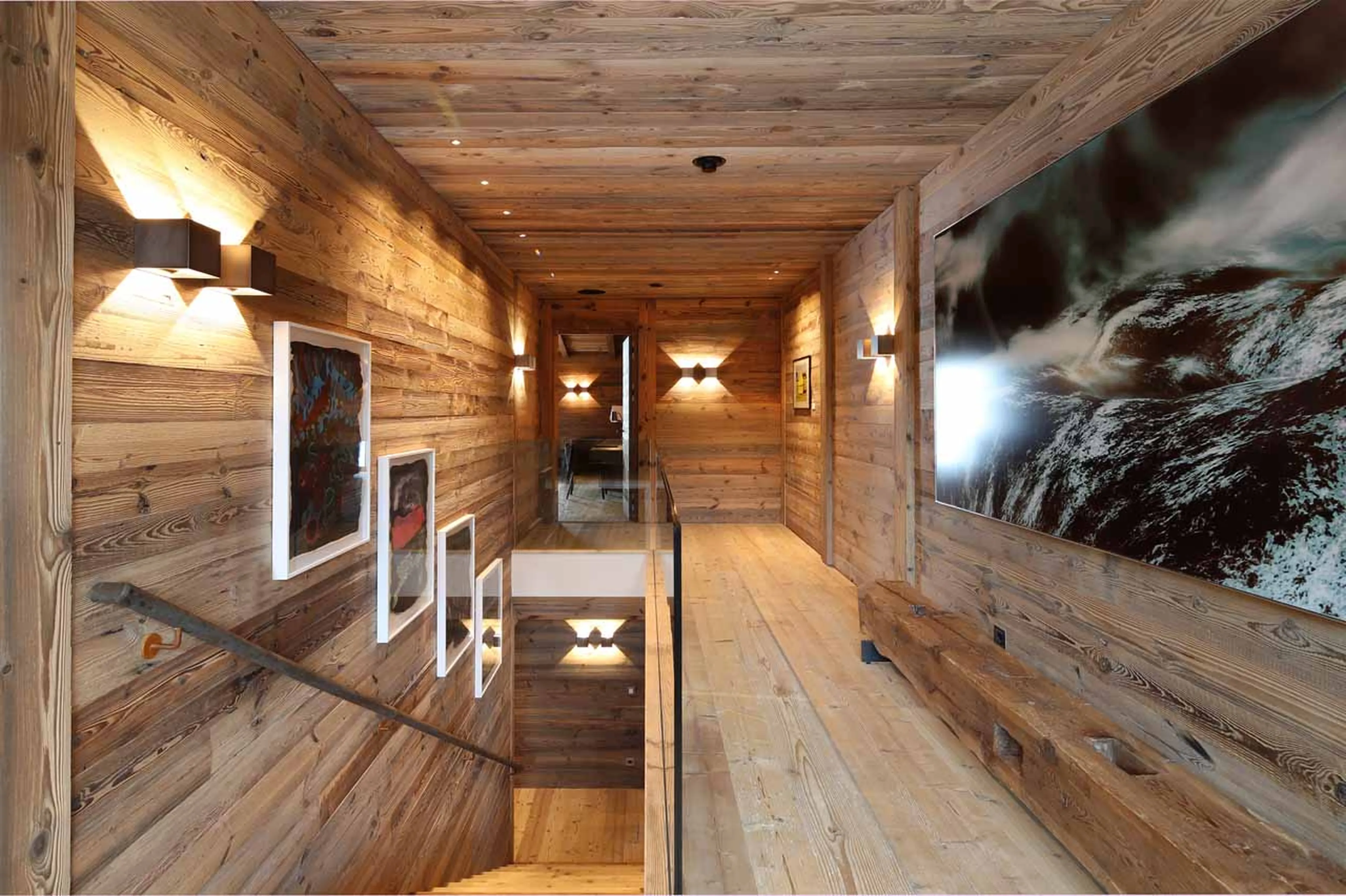 Hallway at Severins Residence in Lech