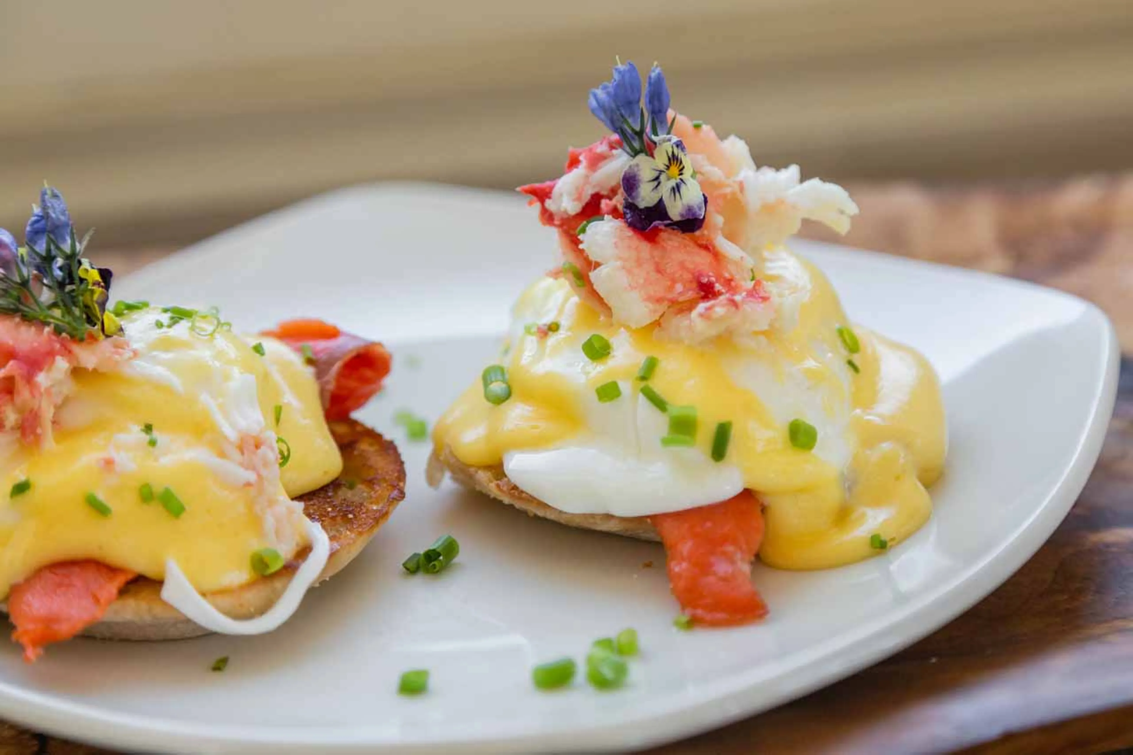 Breakfast at Sheldon Chalet in Alaska
