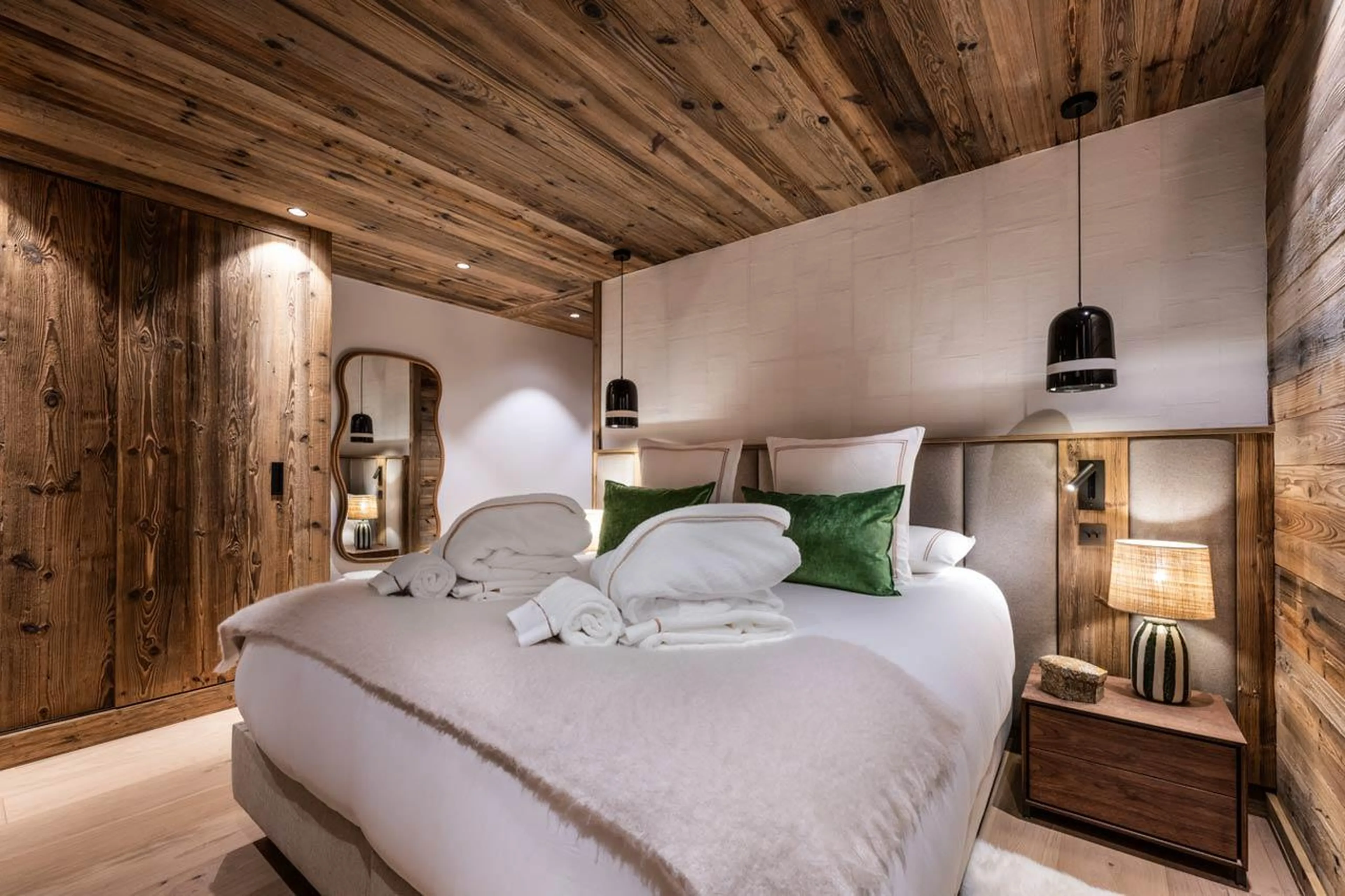 Bedroom two at Silverstone Altitude 7 in Val d'Isere
