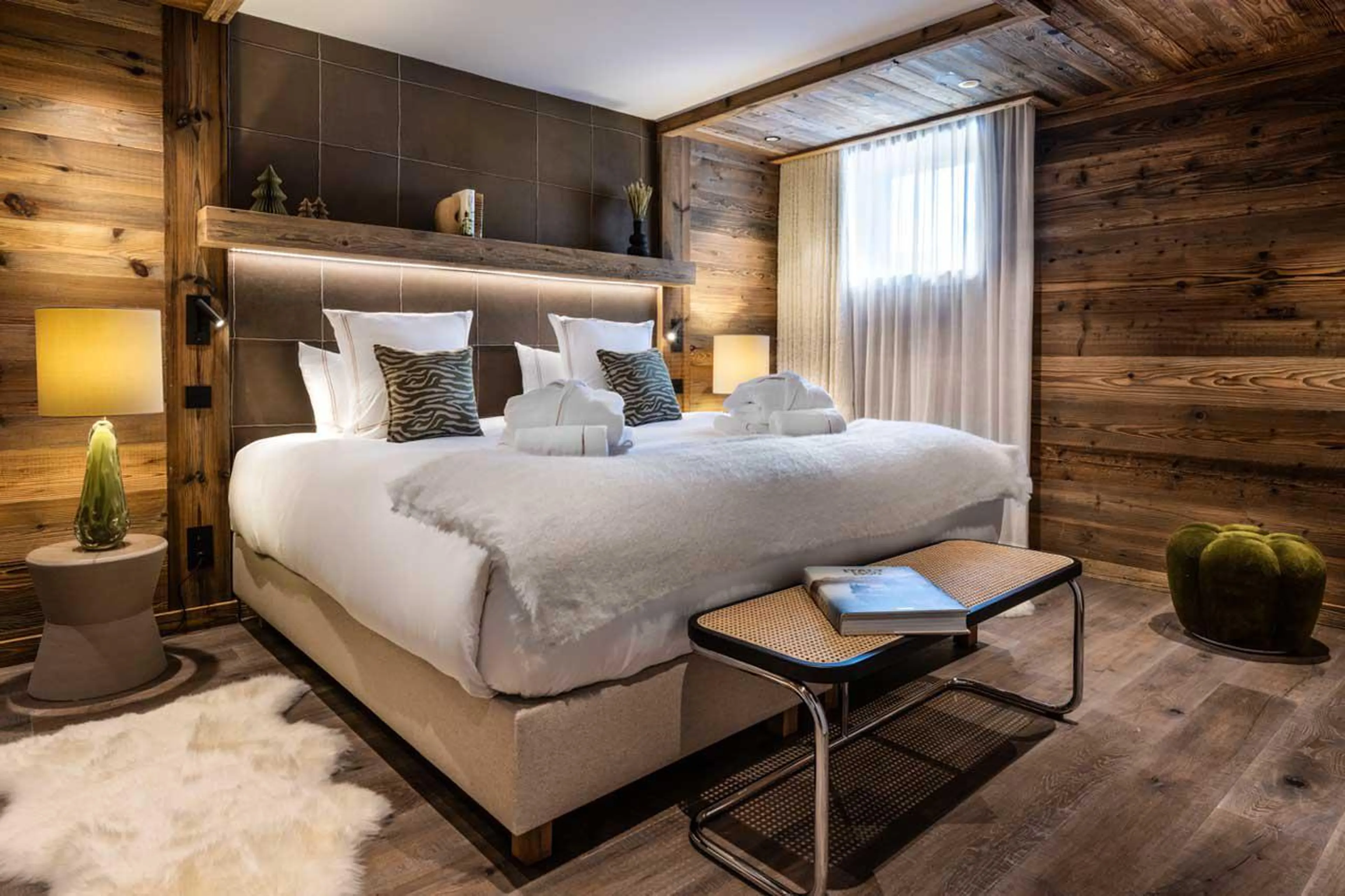Bedroom three at Silverstone Lodge 1 in Val d'Isere