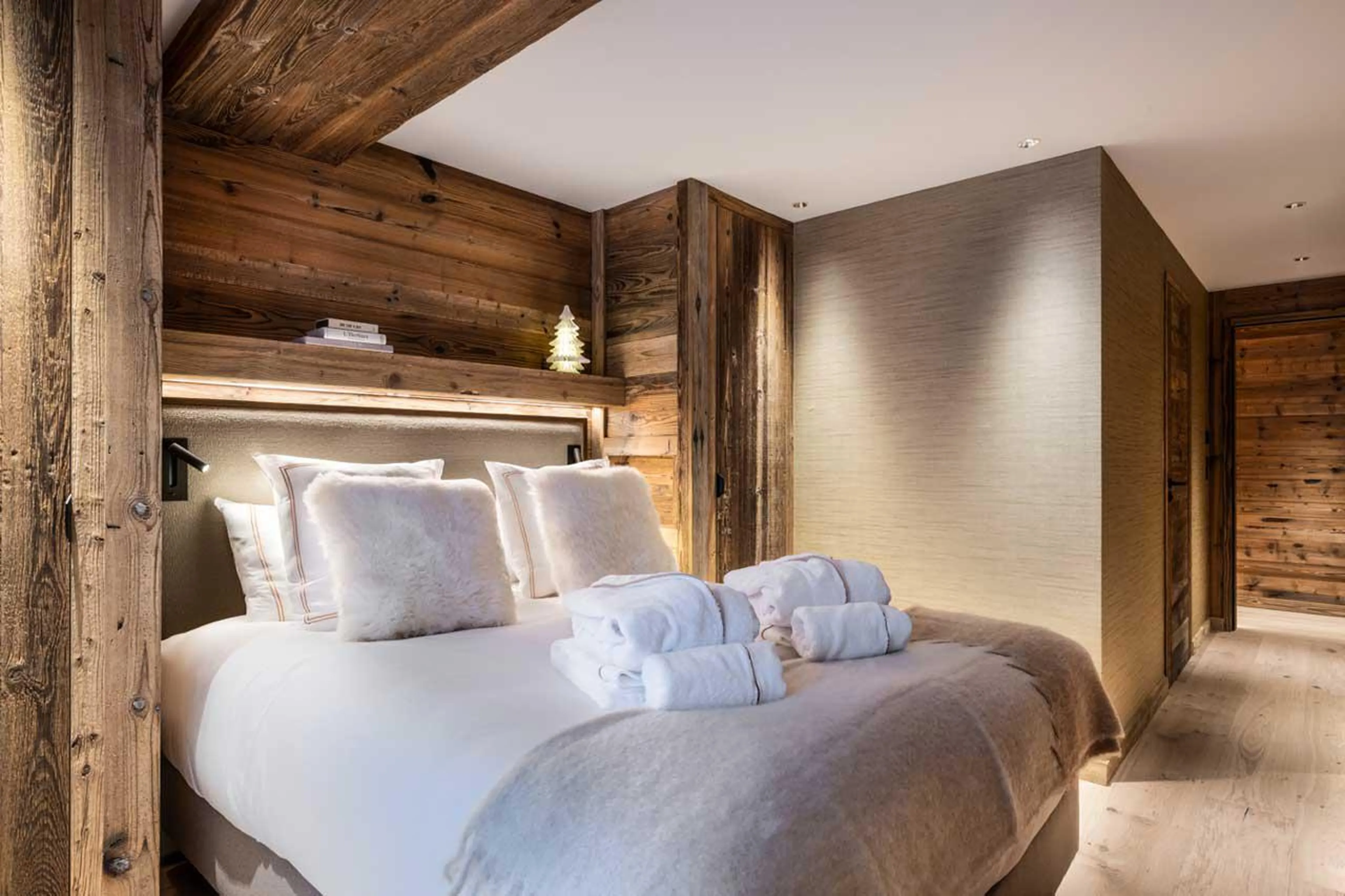 Bedroom four at Silverstone Lodge 2 in Val d'Isere